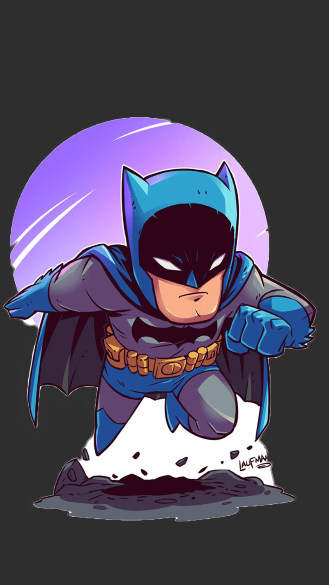 1125x2000 Batman Minimalist wallpaper: An immersive guide