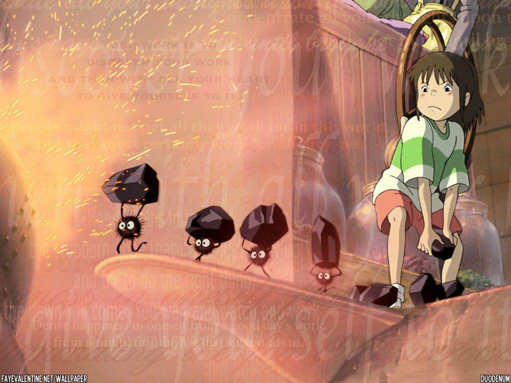 1024x768 Spirited Away Wallpaper