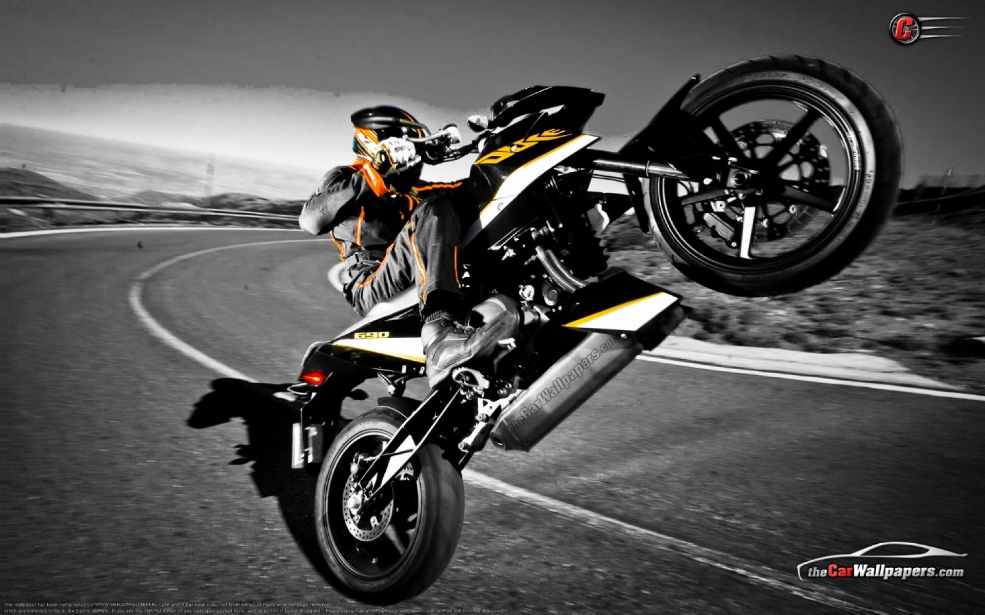1920x1200 Ktm Duke Wheelie HD wallpaper