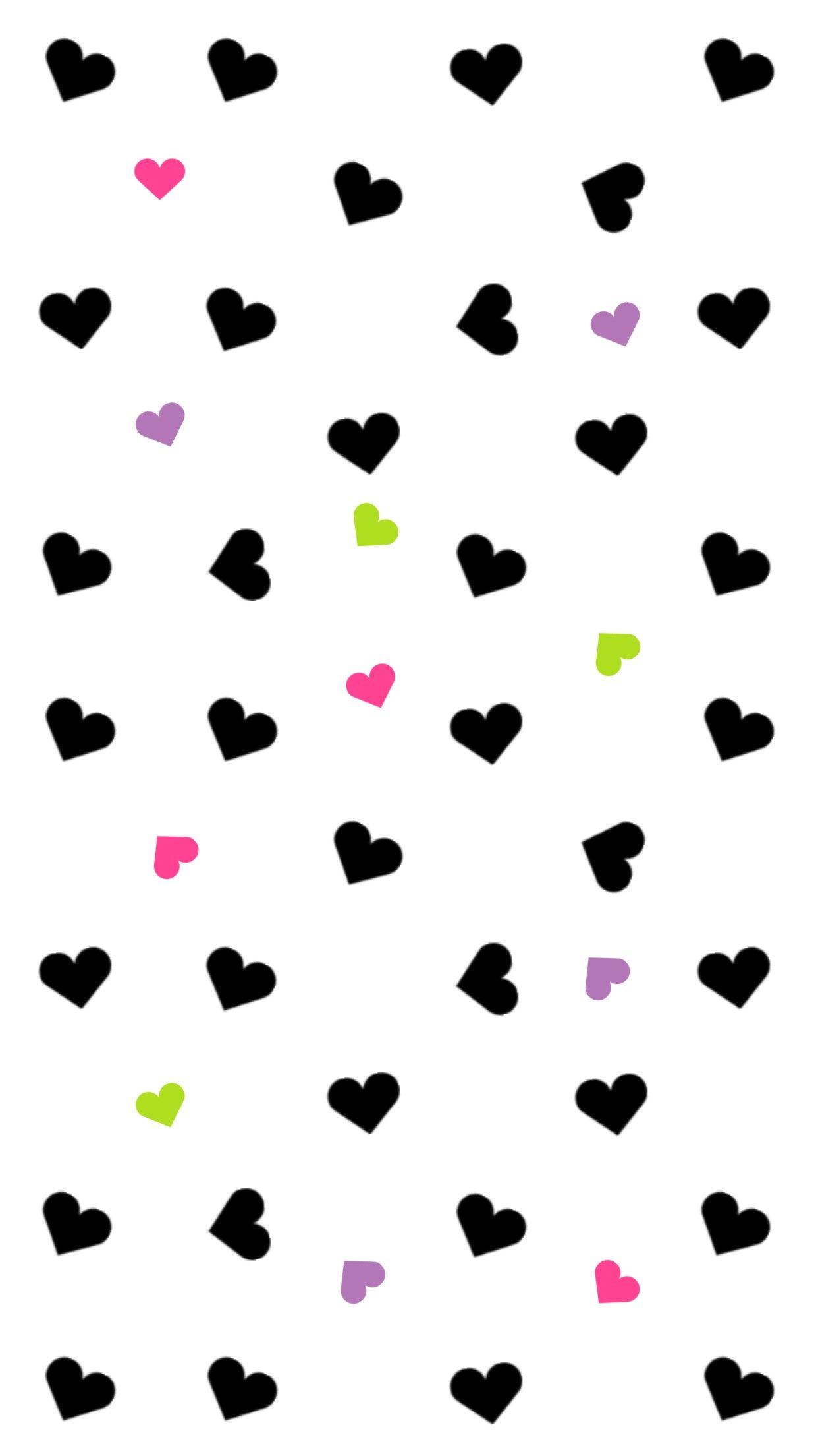 1242x2208 Wallpaper, background, iPhone, Android, HD, quote, heart, hearts