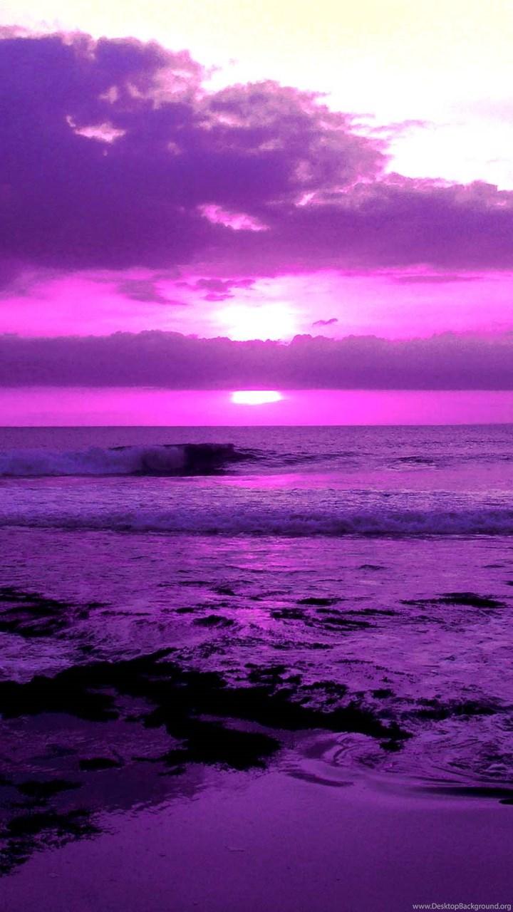 720x1280 Cute Purple Desktop Wallpaper