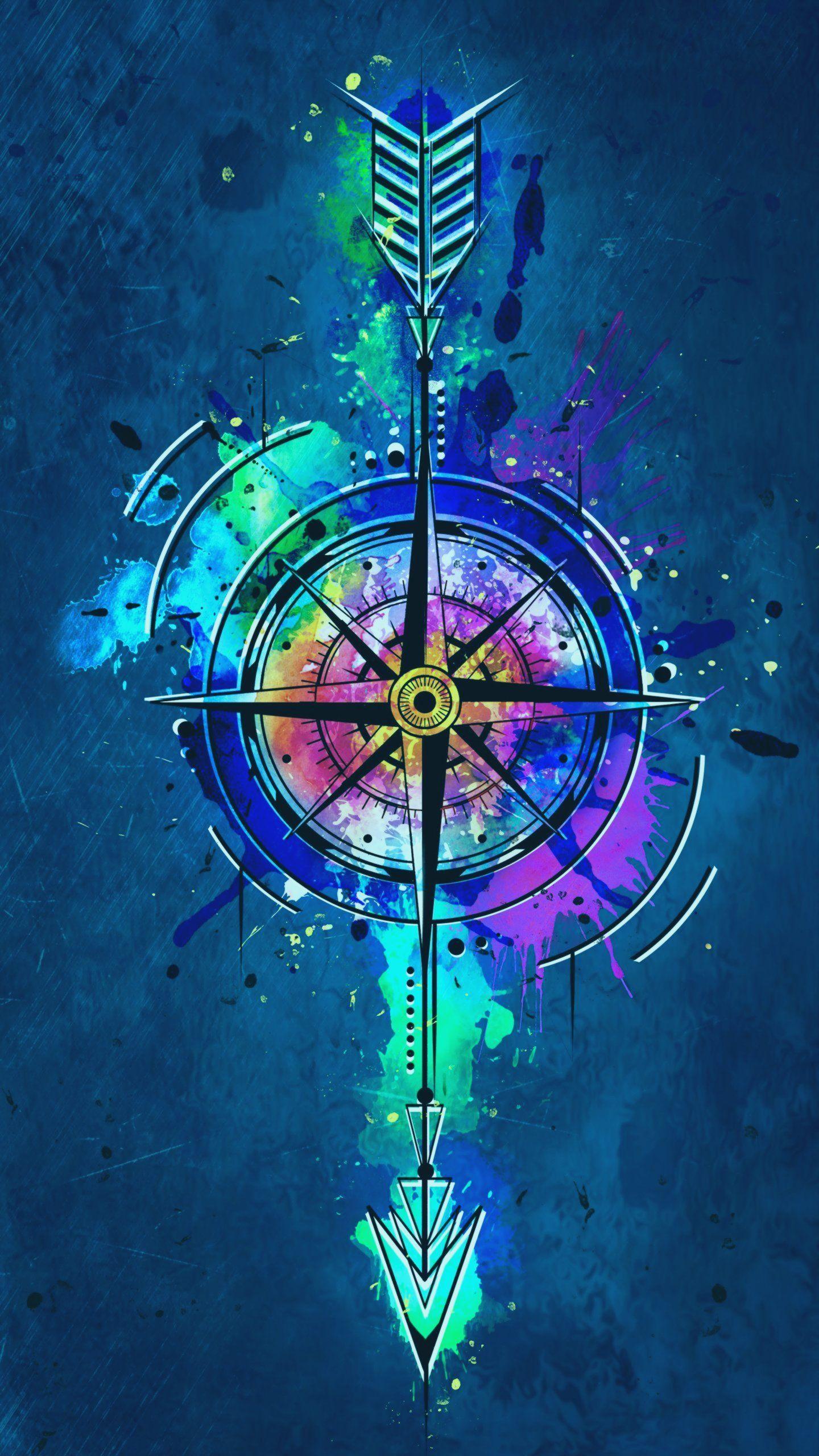 1440x2560 Pfeil. kreativ. Tapete - #Arrow, #Creative, #GraffitiWallpaper, #Wallpaper Tyler #Hintergr. Artistic wallpaper, Neon wallpaper, Graffiti wallpaper