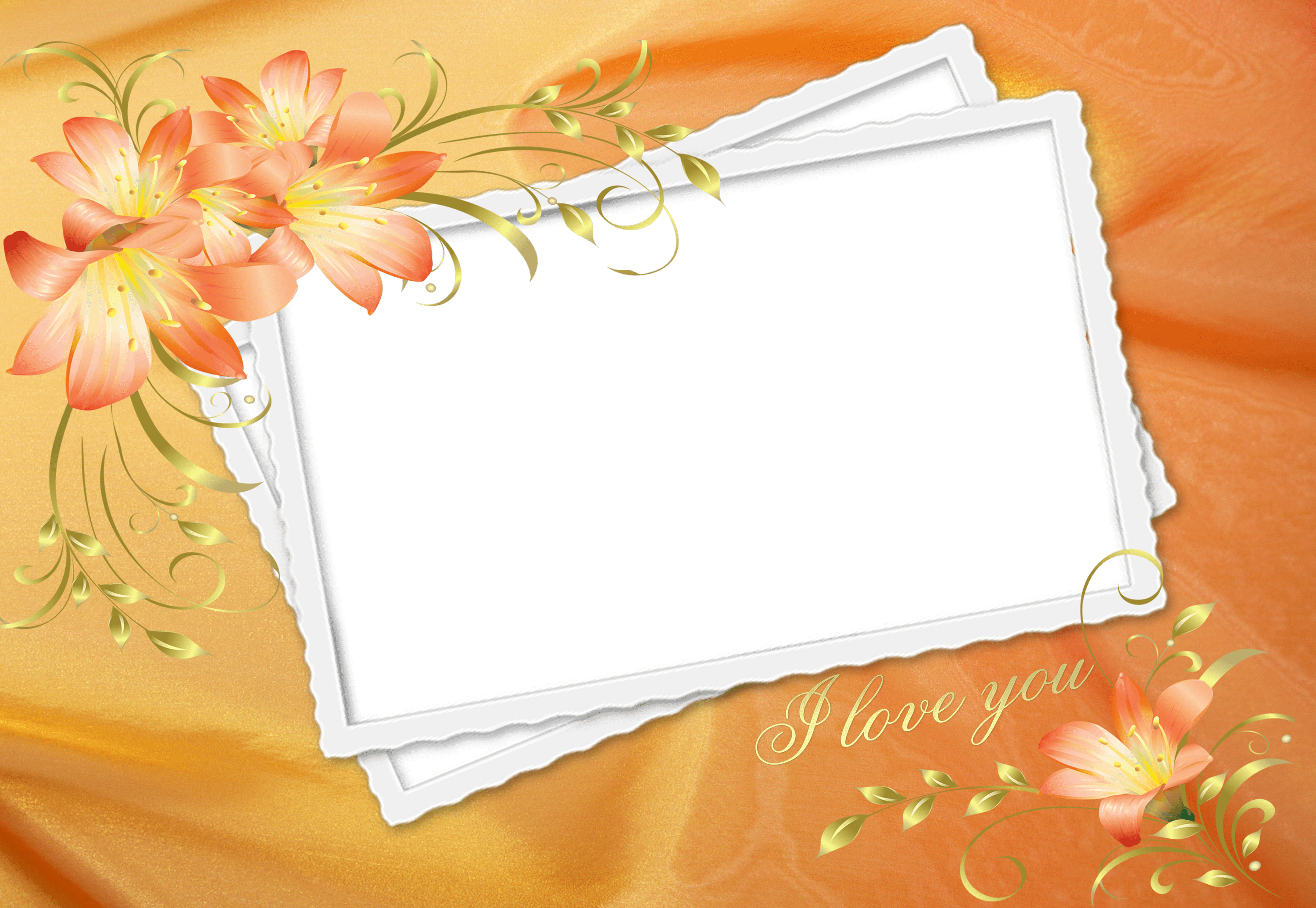 3000x2070 I Love You Frame Wallpaper High Quality You Frame Png - (3000x2070) Png Clipart Download