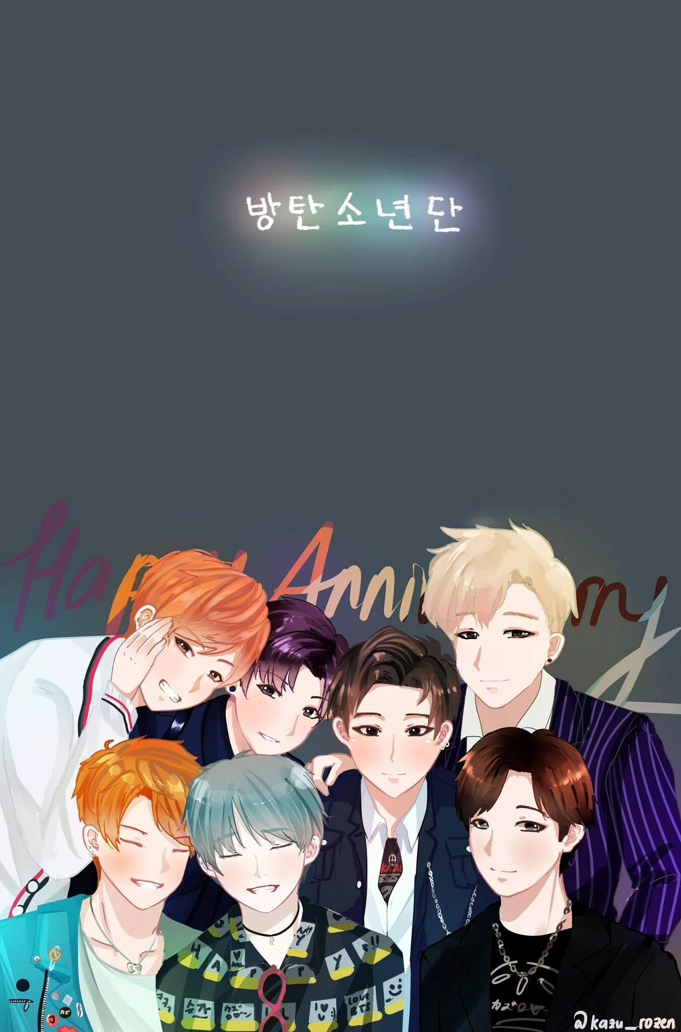 BTS Anime Wallpapers - Top Những Hình Ảnh Đẹp