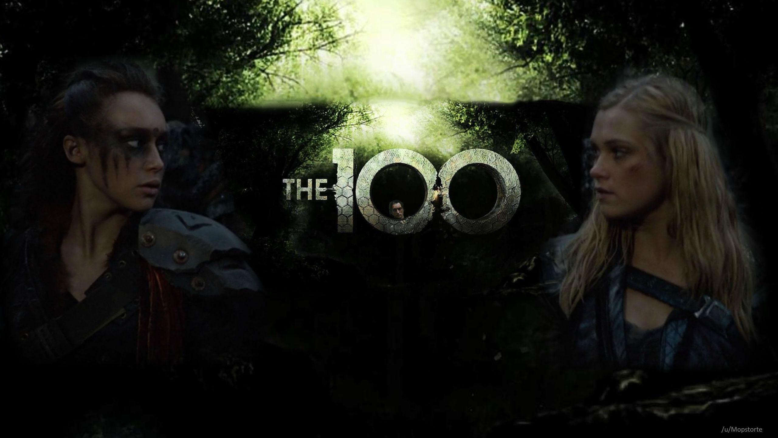 2560x1440 The 100 Wallpaper 12 Wallpaper Lexa And Clarke