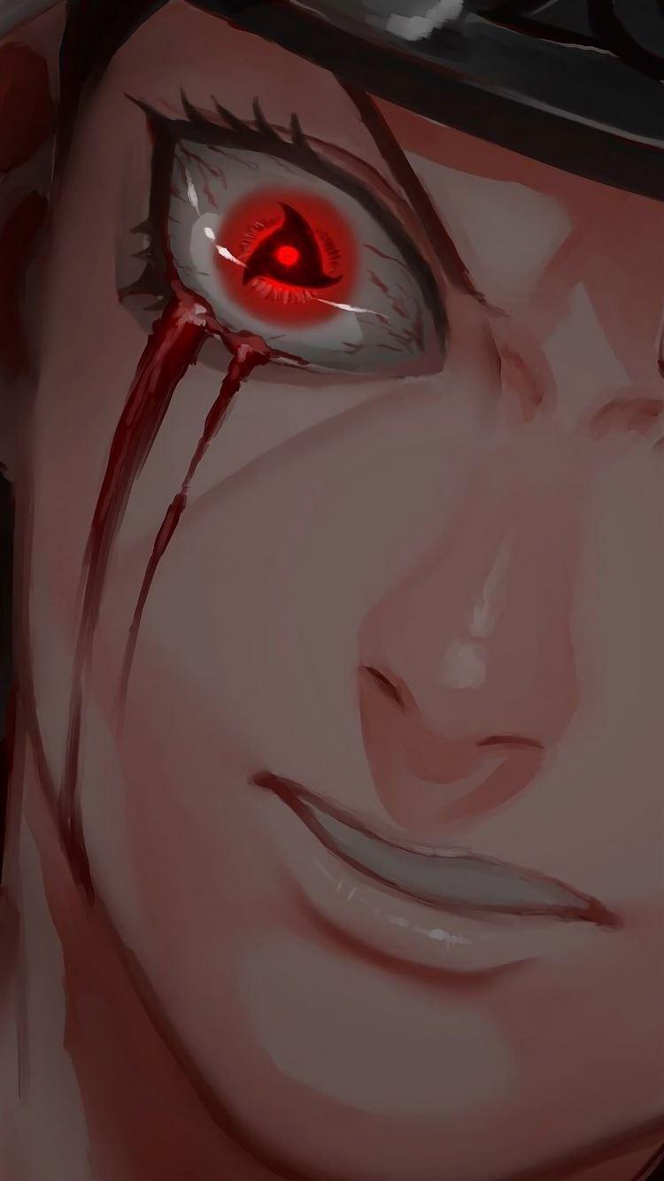 750x1334 mangekyou sharingan iPhone Wallpaper Free Download
