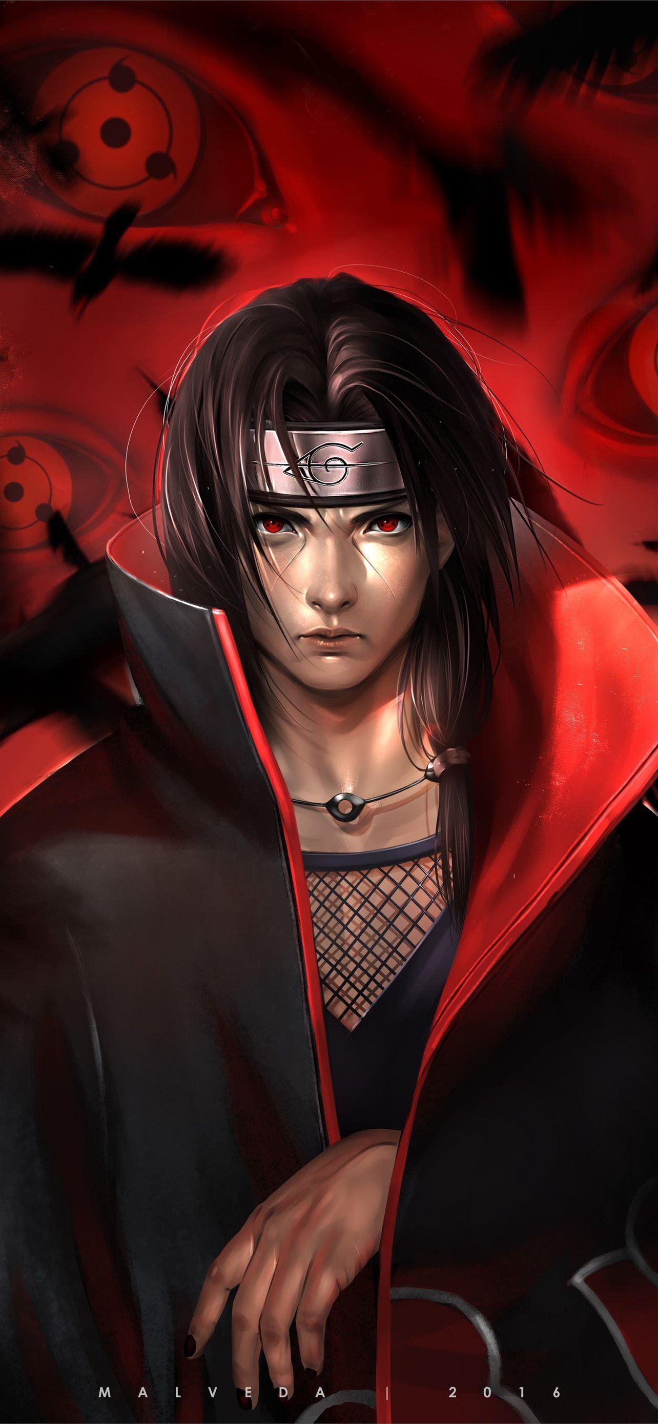 1284x2778 mangekyou sharingan iPhone Wallpaper Free Download