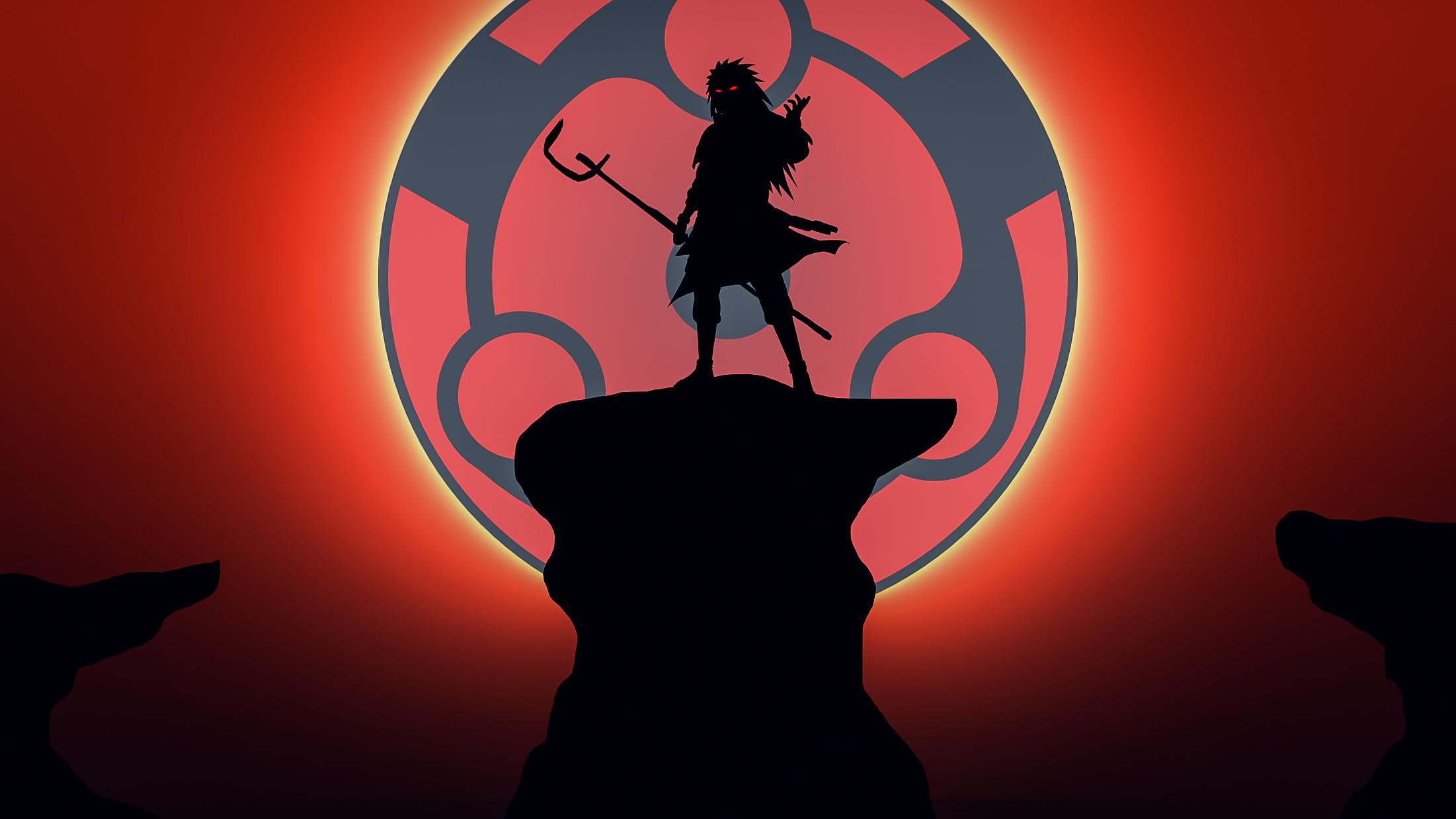 2202x1239 Madara Uchiha Sharingan Desktop Wallpaper HD Wallpaper