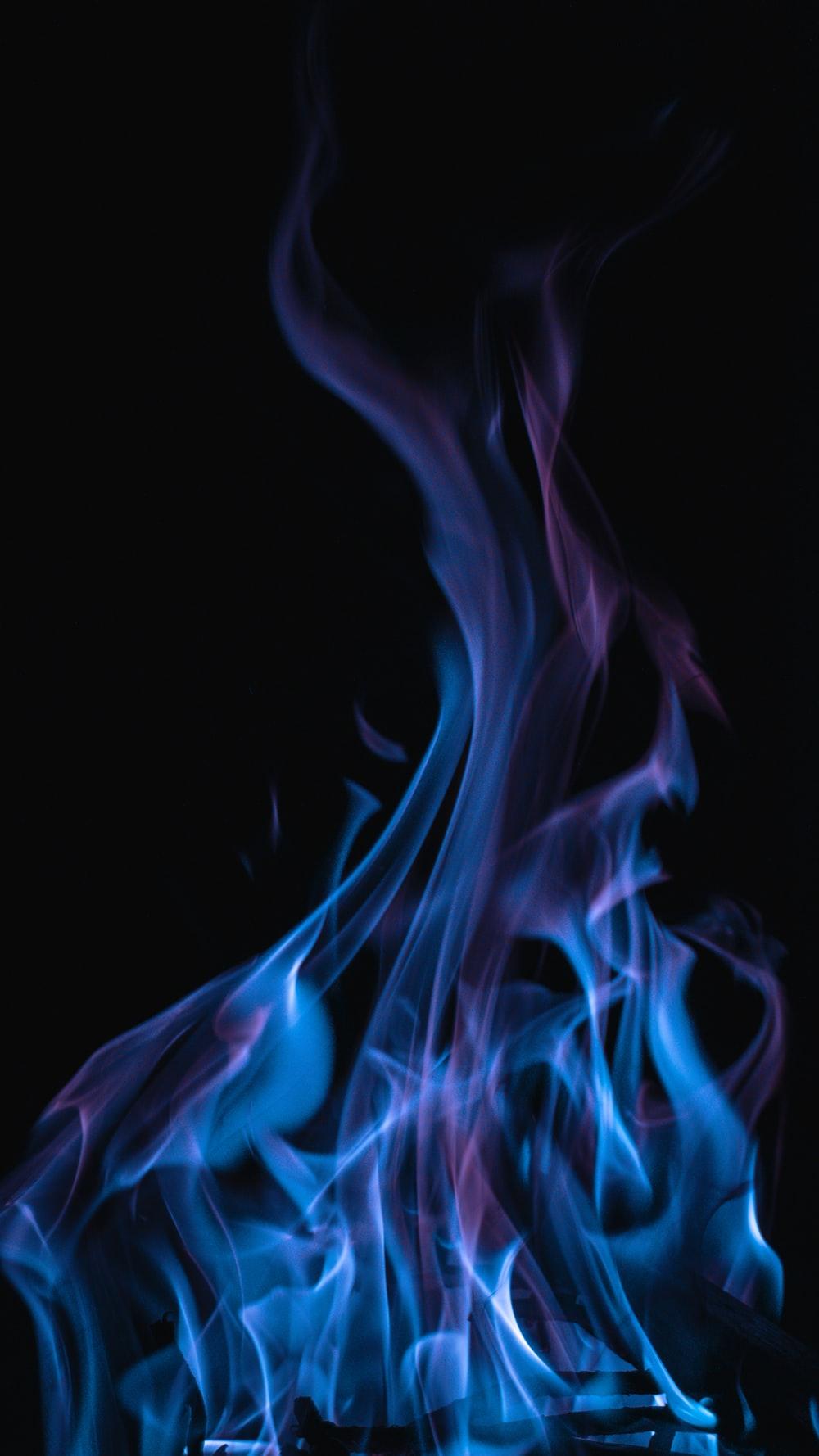 1000x1778 Blue Fire Picture. Download Free Image