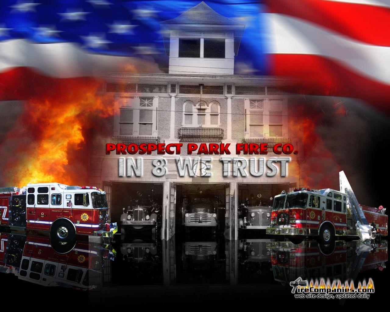 1280x1024 Free Firefighting Wallpaper