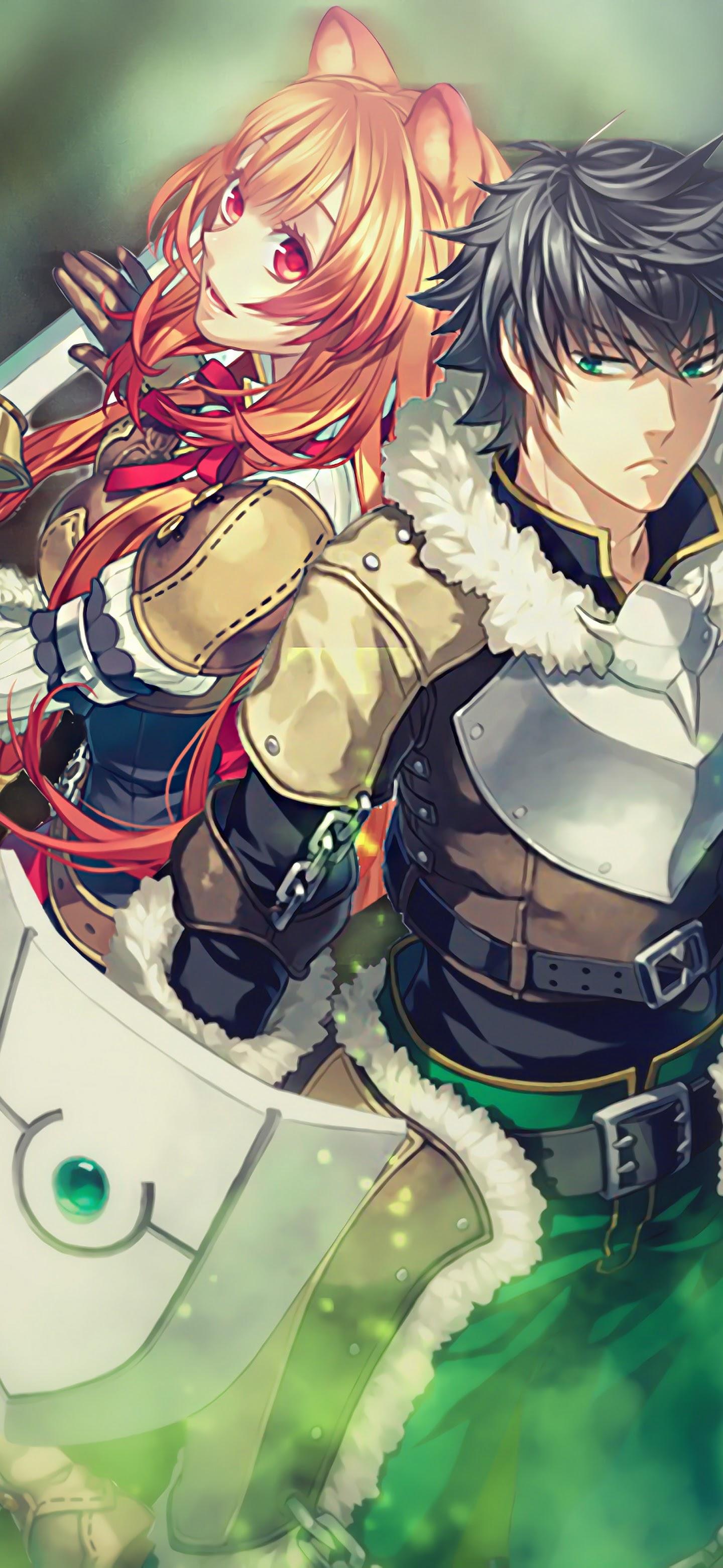 1440x3120 The Rising Of The Shield Hero, Naofumi Iwatani, Raphtalia, Of The Shield Hero Wallpaper Phone