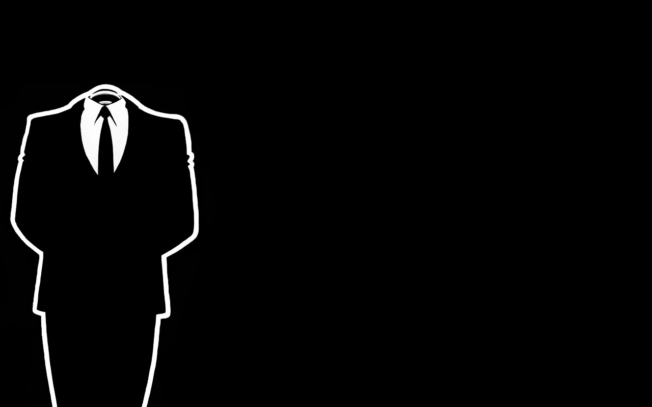1280x800 Free download Anonymous Black Wallpaper 1280x800 Anonymous Black Suit Black [1280x800] for your Desktop, Mobile & Tablet. Explore Suits Wallpaper. Iron Man Suits Wallpaper, Bathing Suits Wallpaper
