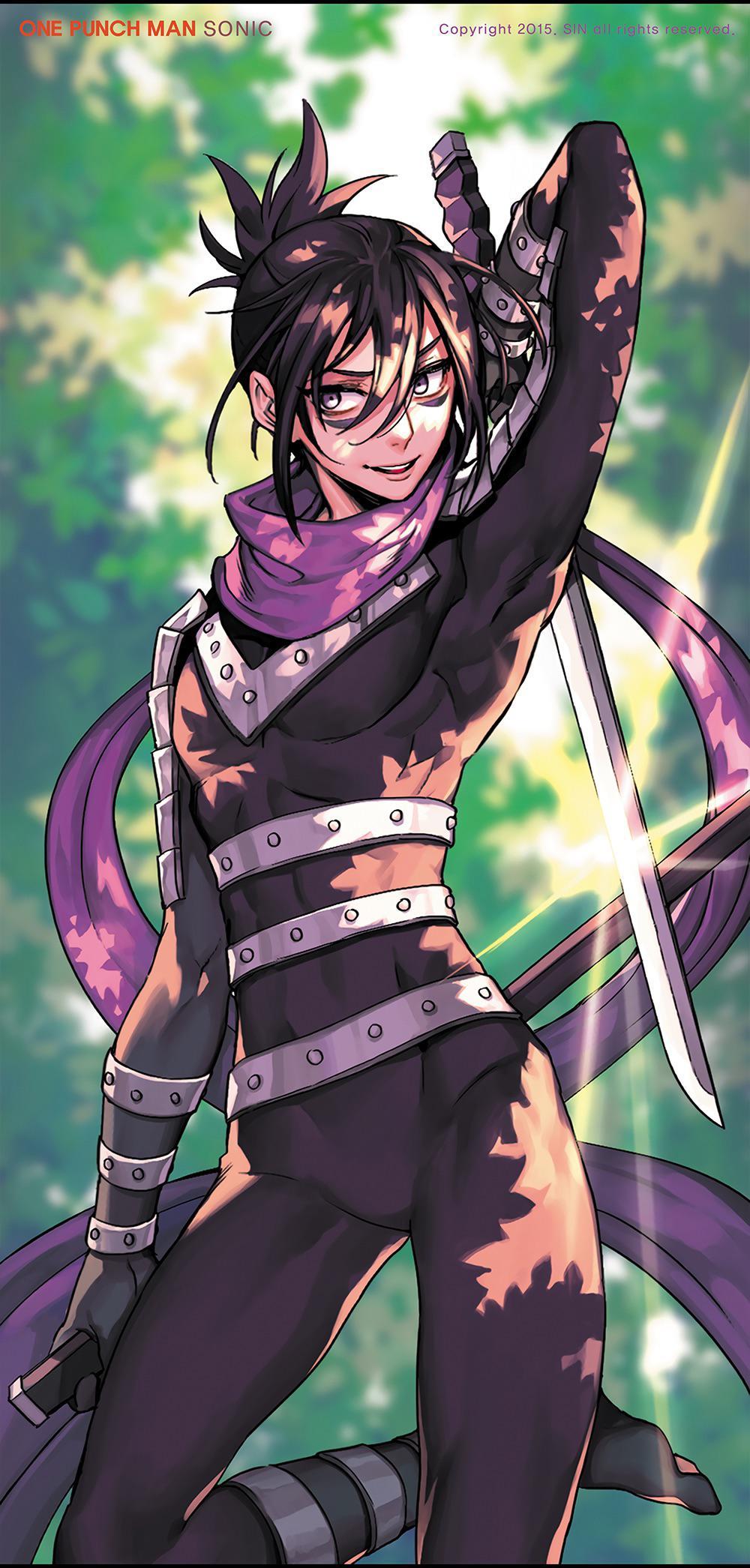 1000x2091 Speed O' Sound Sonic Punch Man Wallpaper