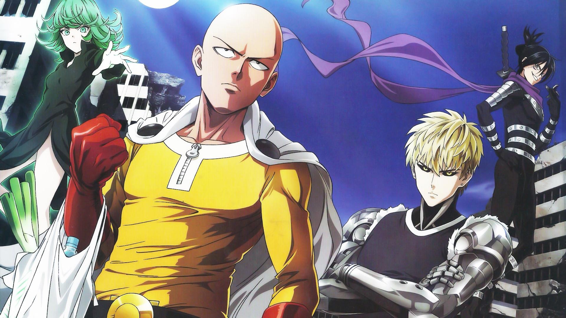 1920x1080 Genos, One Punch Man, Saitama, Speed O' Sound Sonic, Tatsumaki HD Wallpaper & Background • 27619 • Wallur