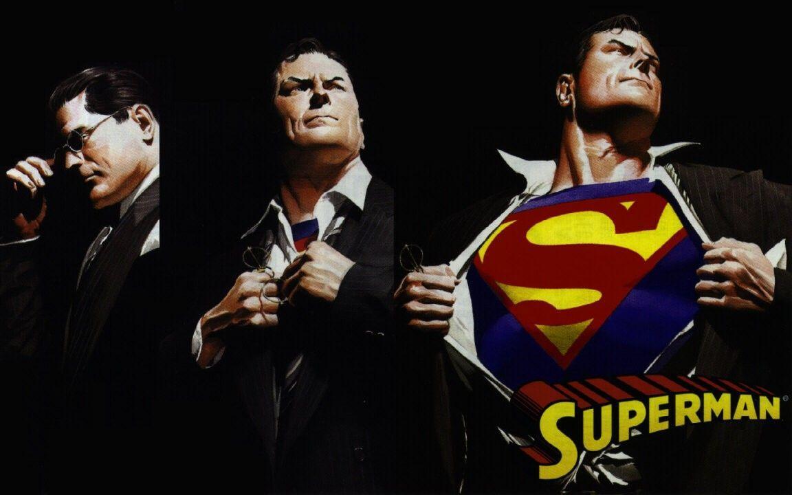 1152x720 Wallpaper For > Superman Wallpaper Alex Ross. Cartoon logo, Superman wallpaper, Superman art