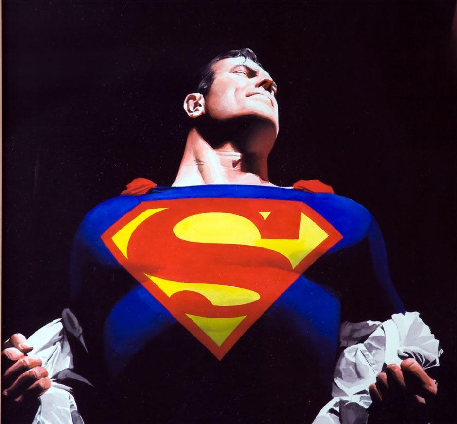 940x872 Alex Ross Superman Desktop Wallpaper