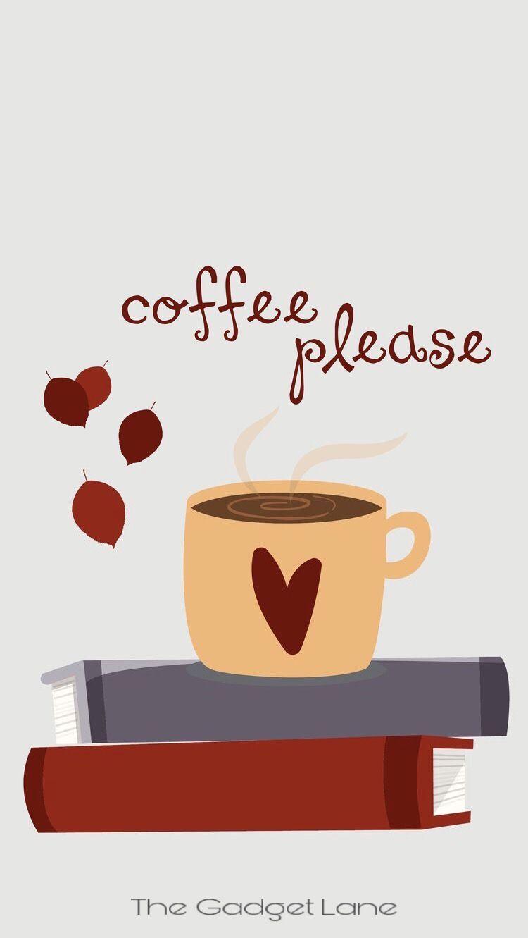 750x1331 Coffee And Donuts Wallpaper