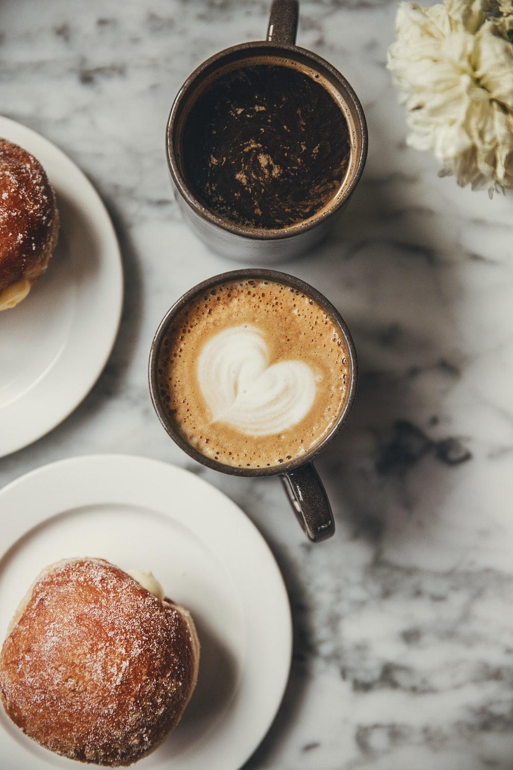 1000x1500 Coffee And Donut Picture. Download Free Image