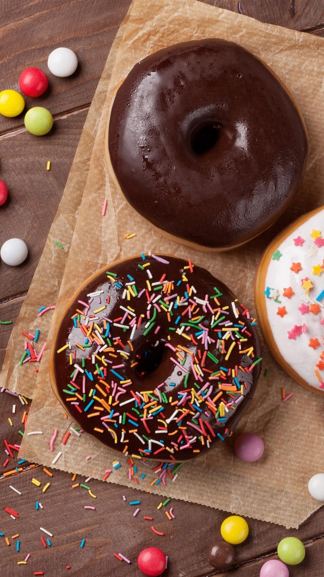 1080x1920 Coffee, Donuts, Dessert 1080x1920 IPhone 8 7 6 6S Plus Wallpaper, Background, Picture, Image