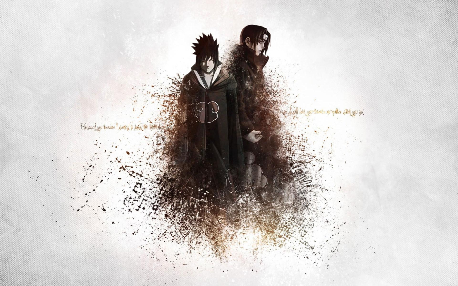 1920x1200 Wallpaper Akatsuki Sasuke And Itachi Digital Wallpaper • Wallpaper For You HD Wallpaper For Desktop & Mobile