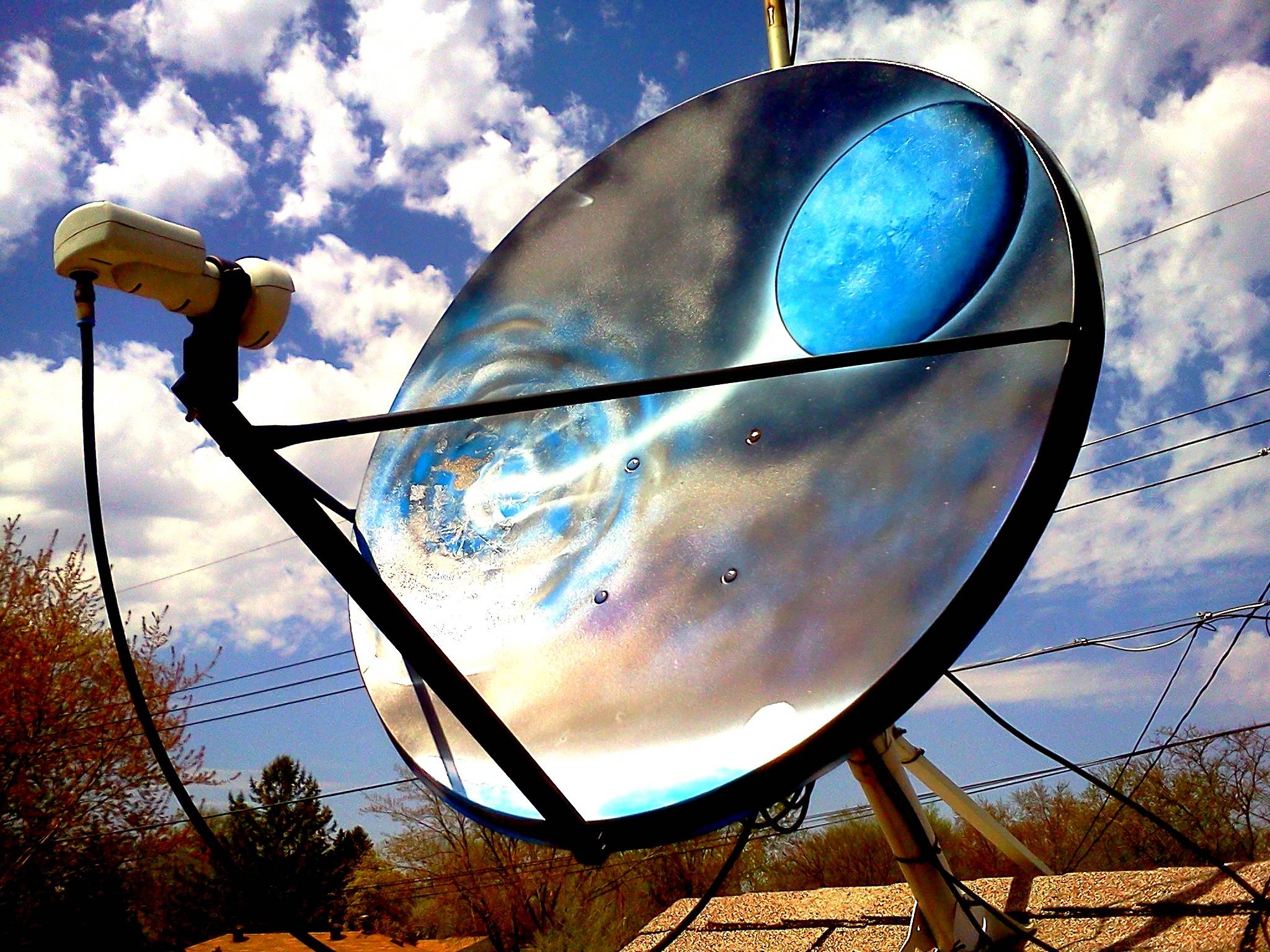 2048x1536 Hiding satellite dish ideas. satellite dish, satellites, satelite dish