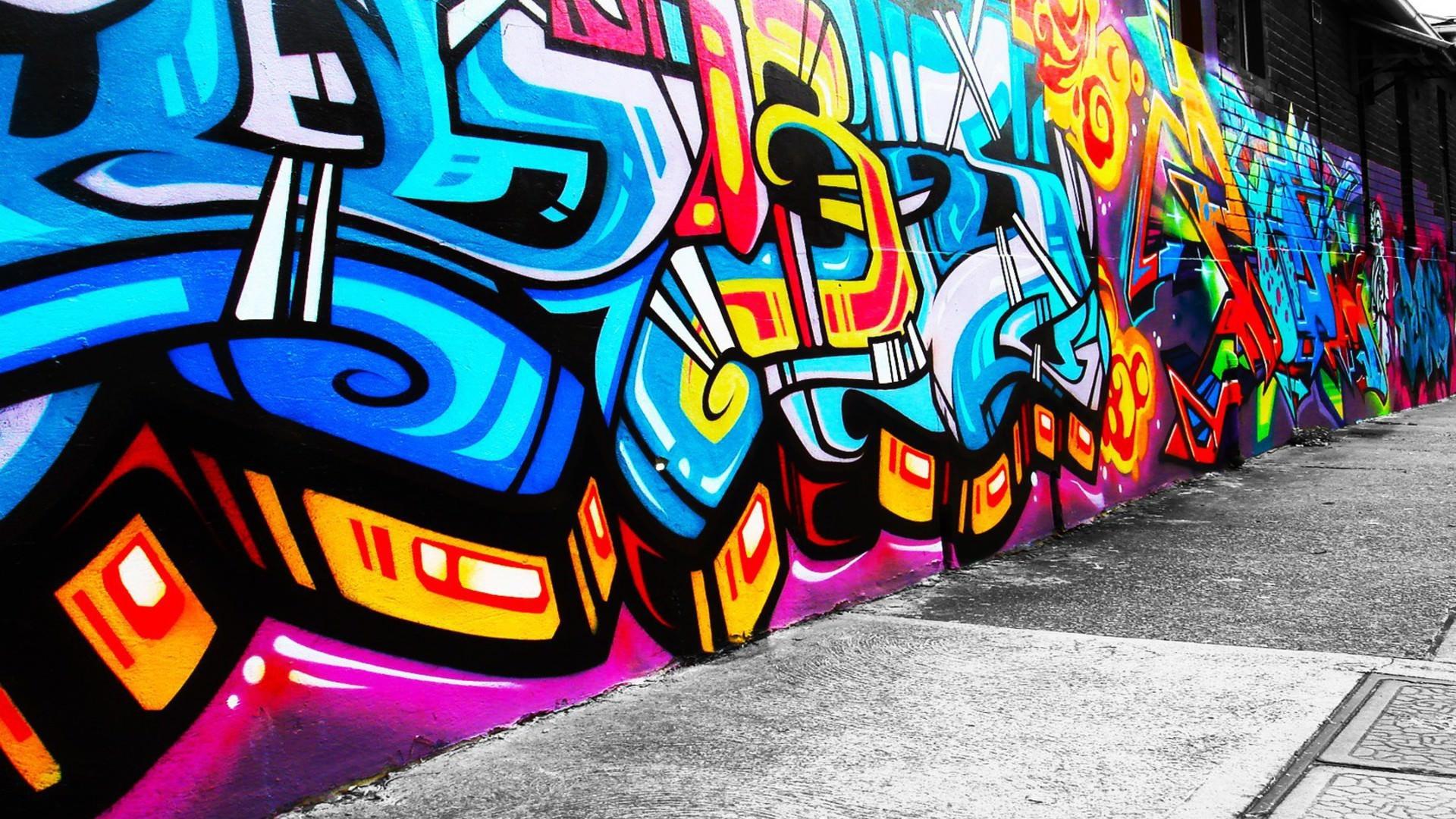 1920x1080 Best Abstract Graffiti Wallpaper