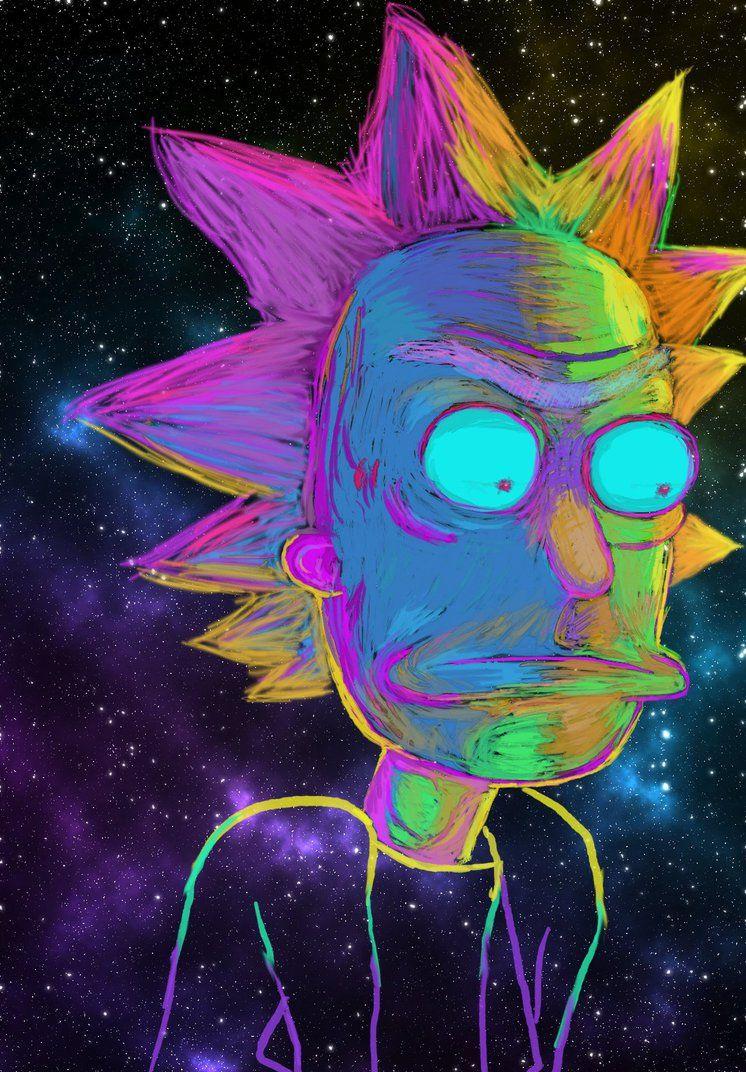 44 Rick and Morty Trippy Wallpapers  Wallpaperboat