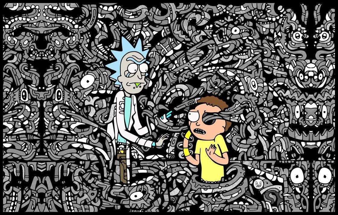 Rick and Morty Trippy Wallpapers - Top Free Rick and Morty ...