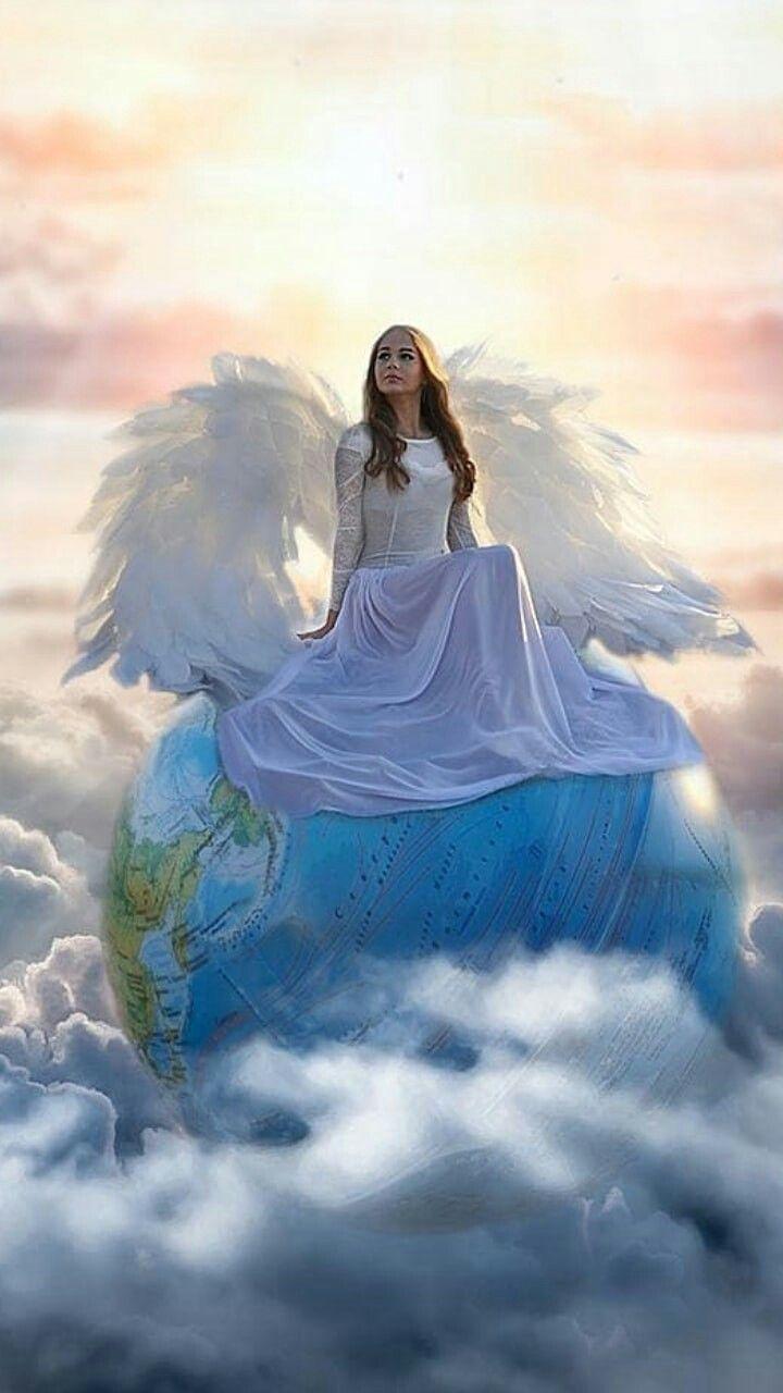 720x1280 ON CLOUD NINE. Angel artwork, Angel art, Angel picture