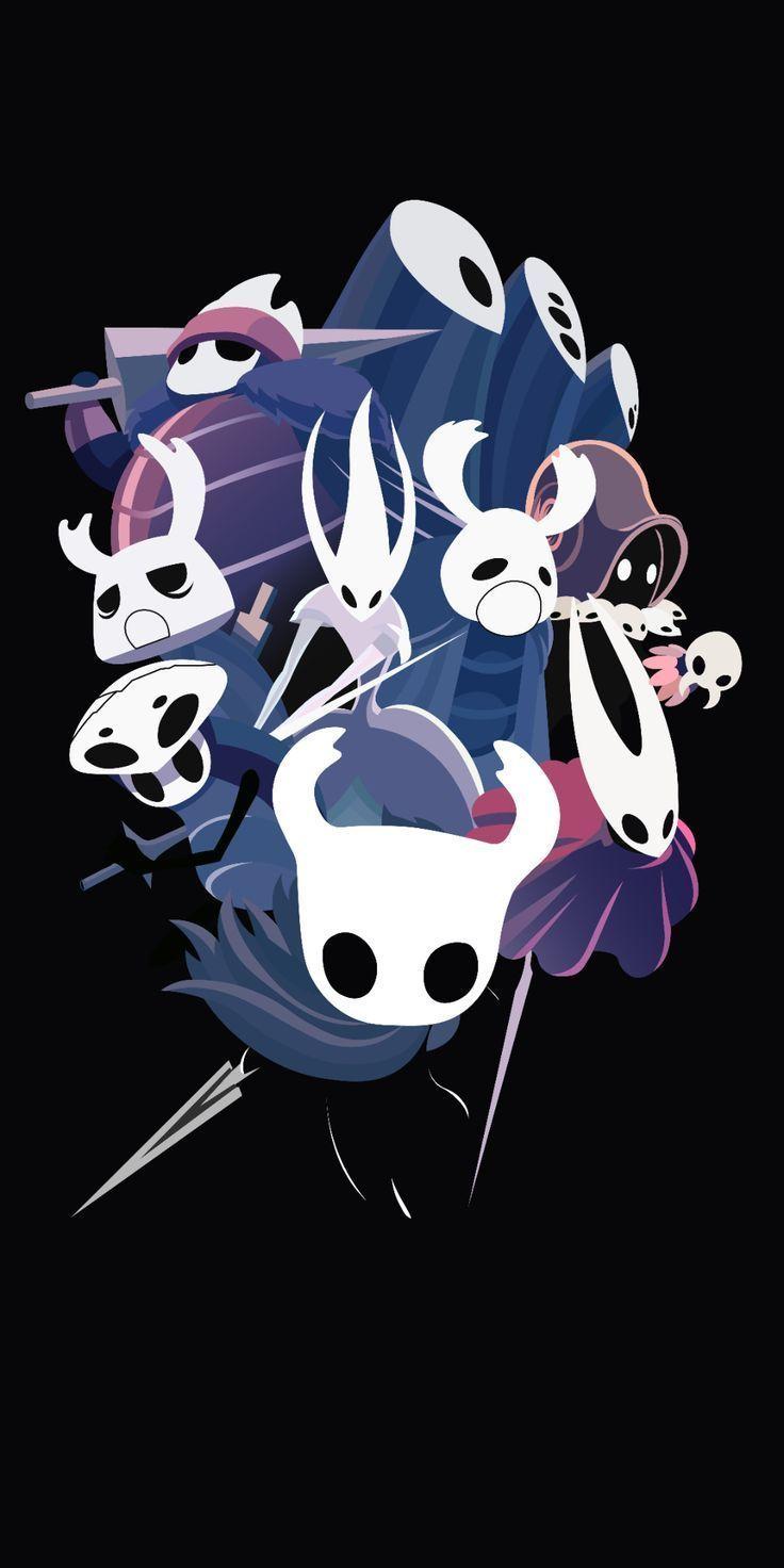 736x1472 Hollow Knight Silksong, Minimal, 4K wallpaper For iPhone.thecapitaltech.com 4K of Wallpaper for Andriod