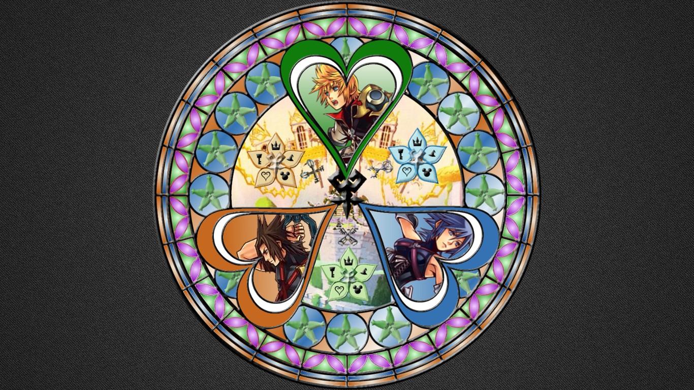 Kingdom Hearts Stained Glass Wallpapers Top Free Kingdom Hearts Stained Glass Backgrounds Wallpaperaccess