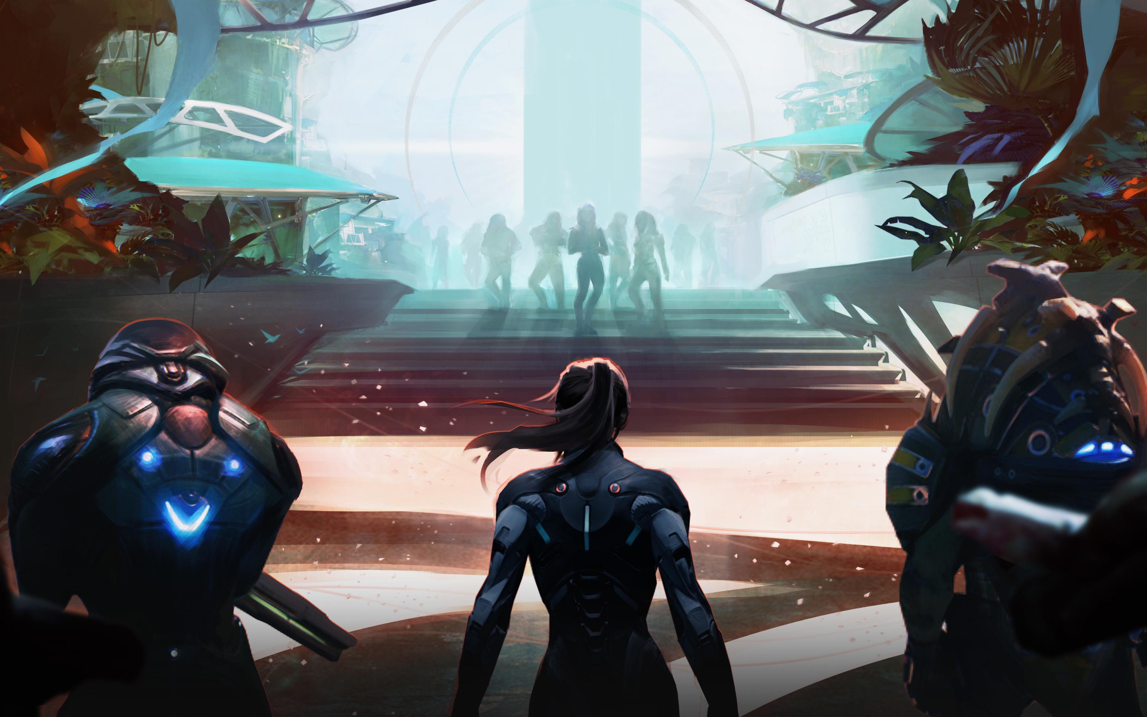 3840x2400 Desktop Wallpaper Mass Effect: Andromeda, N Soldier, 4k, HD Image, Picture, Background, 69b8d9