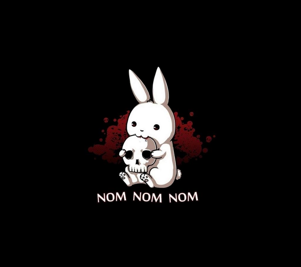 1024x910 Bunny Halloween Wallpaper