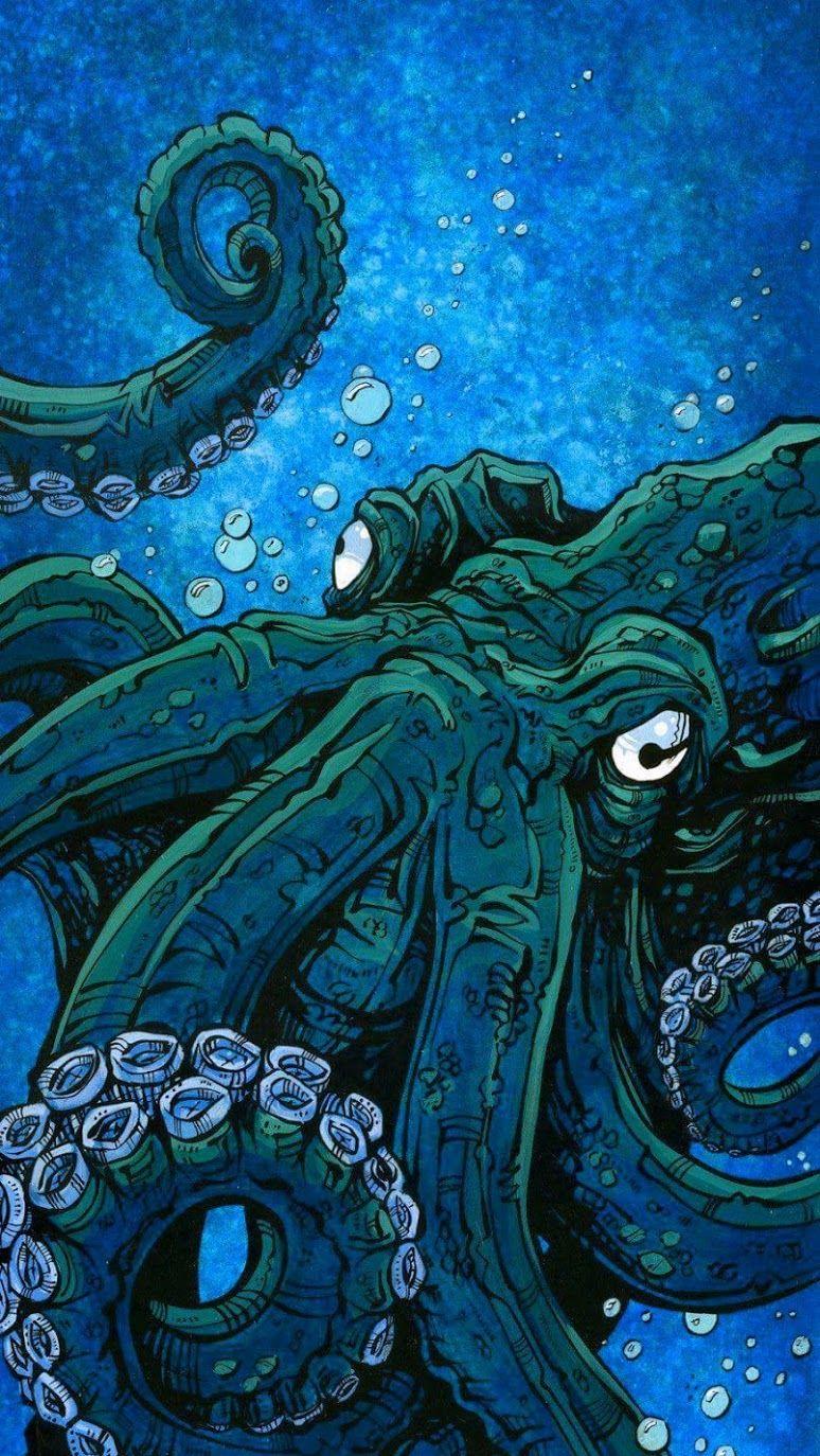 Octopus Art Wallpapers - Top Free Octopus Art Backgrounds - WallpaperAccess