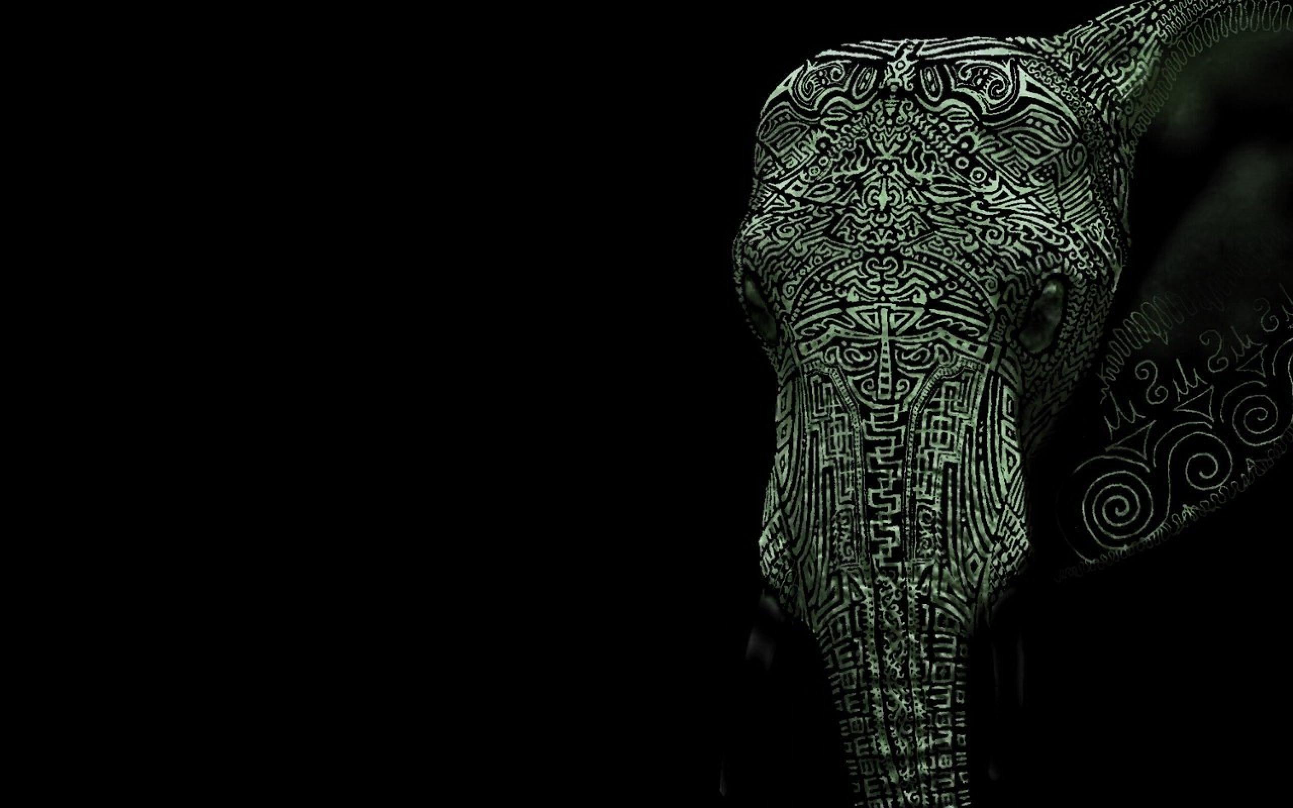 2560x1600 Tribal Elephant Wallpaper (best Tribal Elephant Wallpaper and image) on WallpaperChat