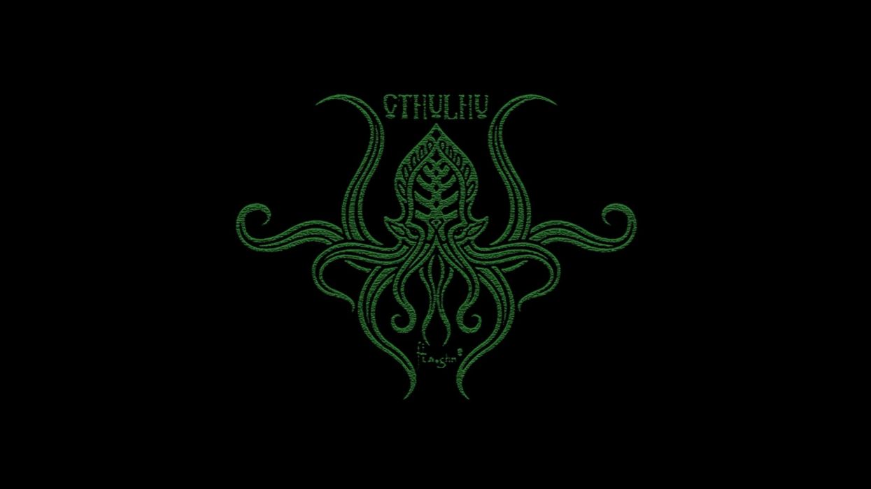 1245x700 Fantasy art artwork monster creature octopus Cthulhu wallpaperx1440