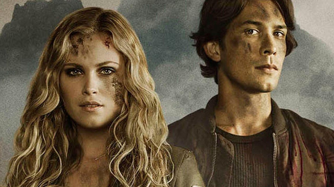 1280x720 Bellamy And Clarke The 100 Wallpaper