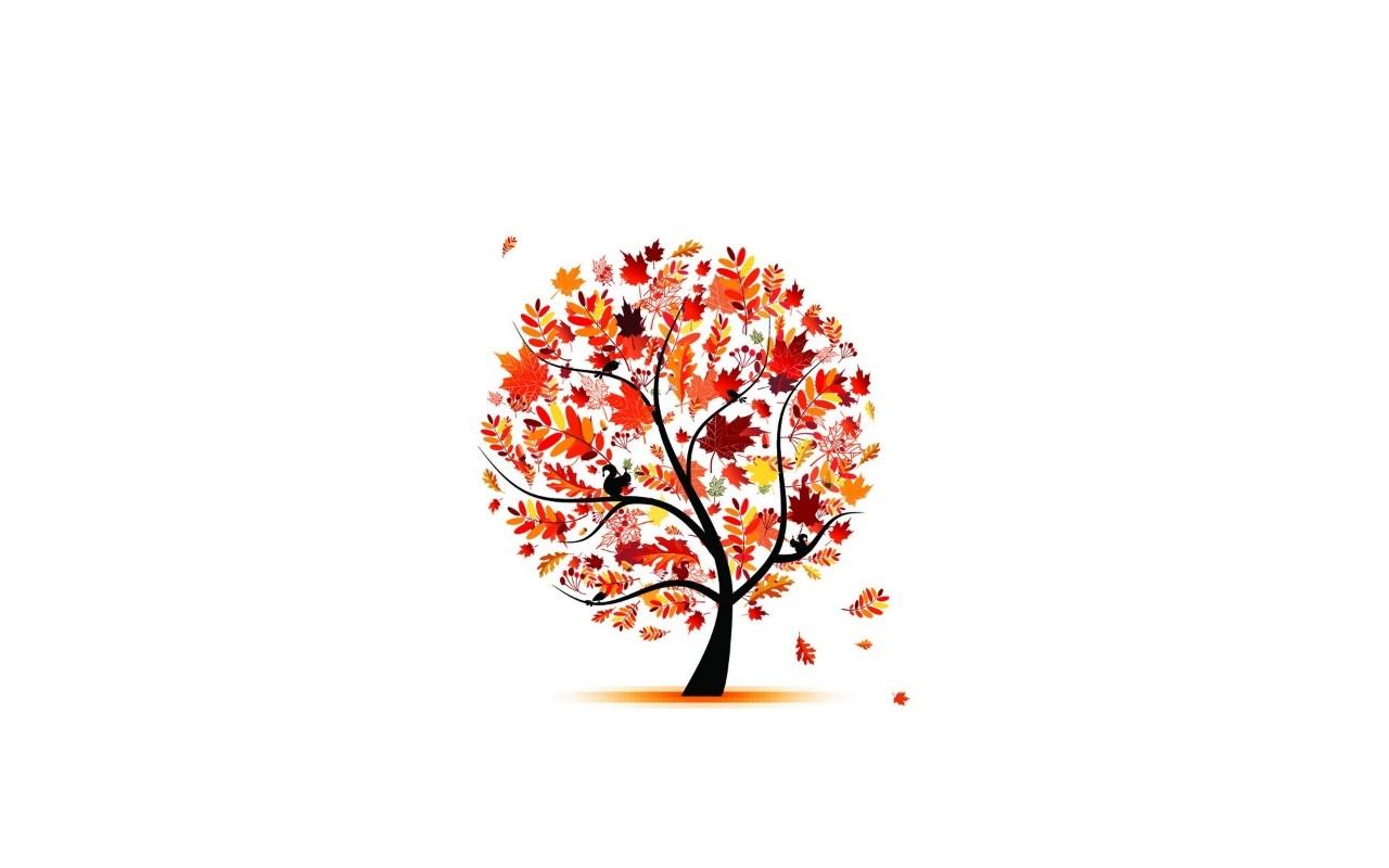 1280x800 #trees, #simple background, #minimalism, wallpaper. Mocah HD Wallpaper