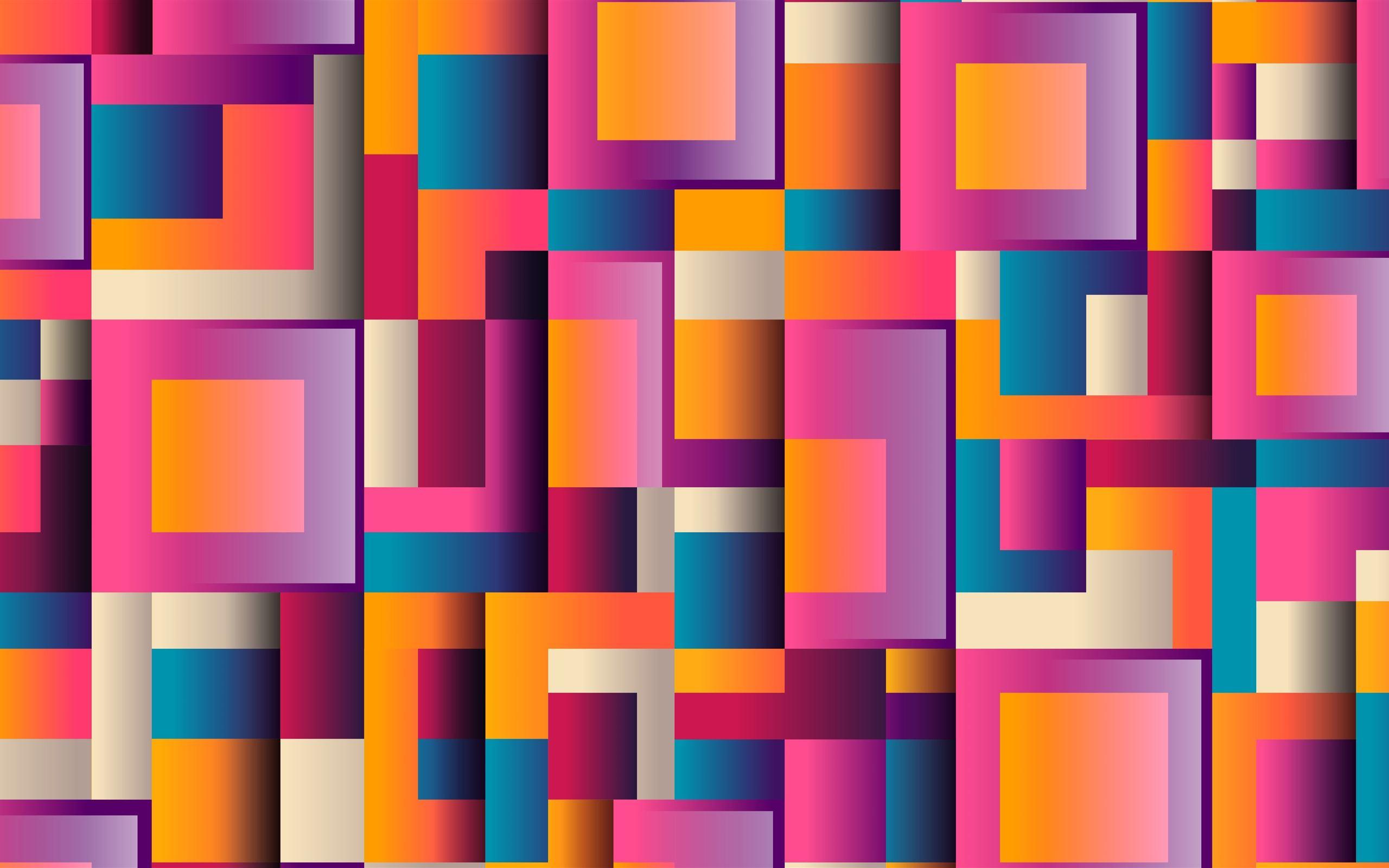 2560x1600 abstract shapes 5k iMac Wallpaper Download