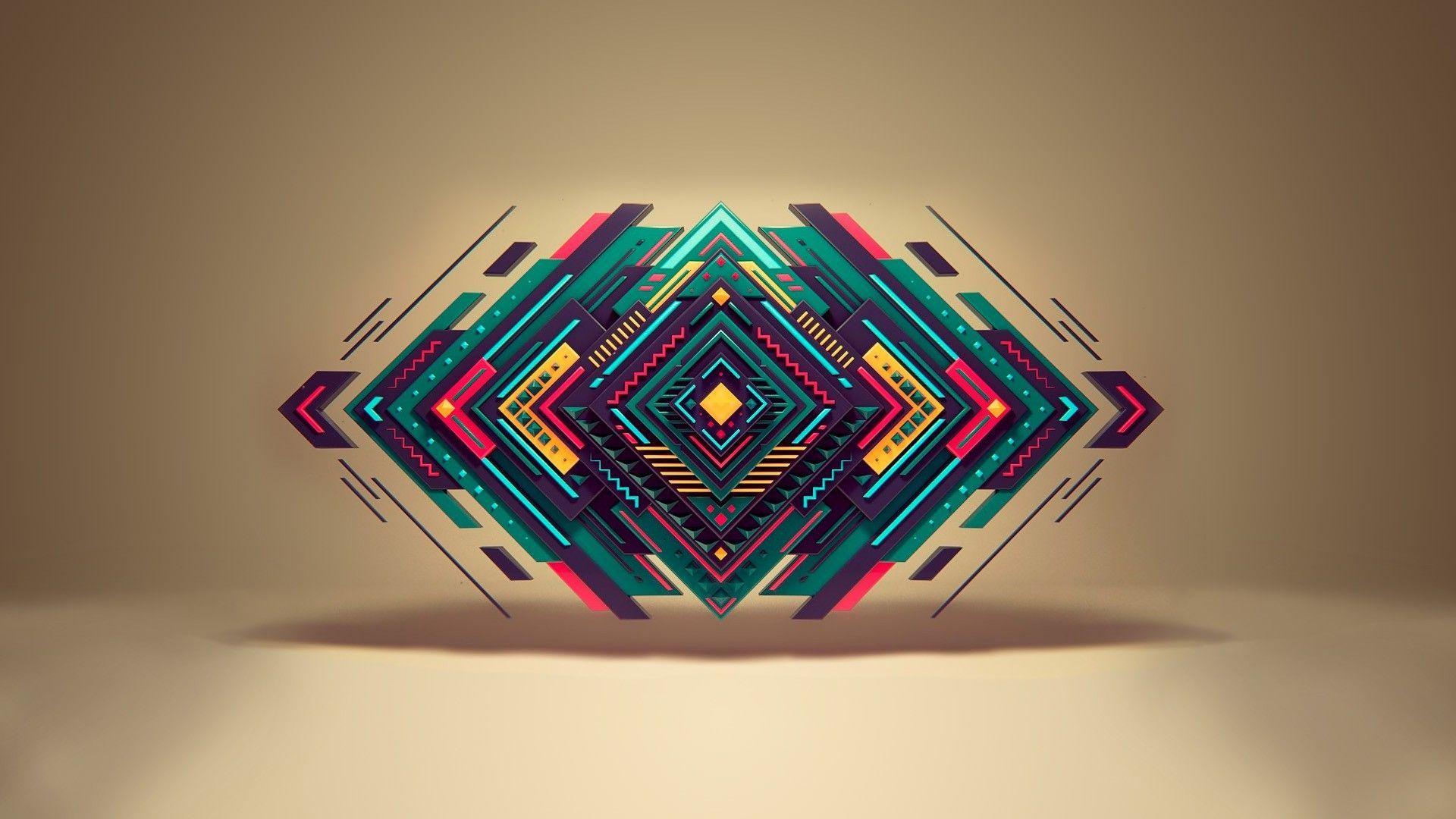1920x1080 Free download Diamond shape HD Wallpaper 1920x1080 [1920x1080] for your Desktop, Mobile & Tablet. Explore Abstract Shapes WallpaperD Shapes Wallpaper, Shape Wallpaper, Geometric Abstract Wallpaper