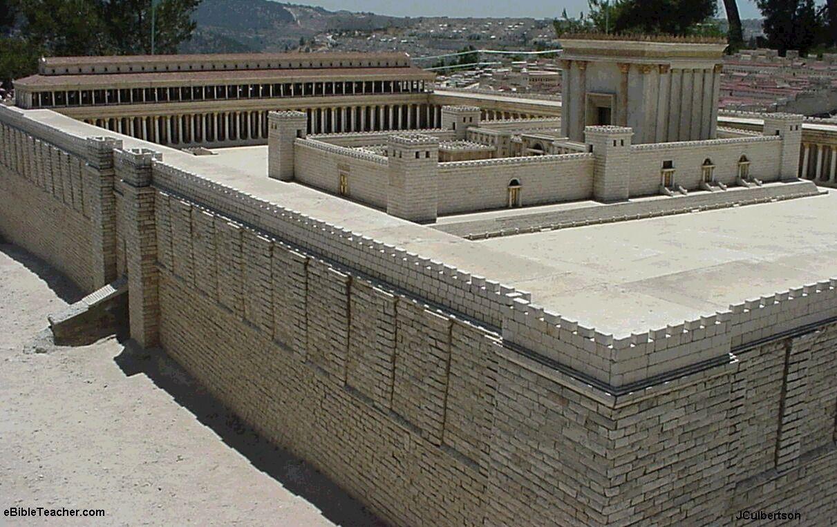 1211x763 Jerusalem Model Photo. eBibleTeacher. Temple in jerusalem, Temple mount jerusalem, Solomons temple