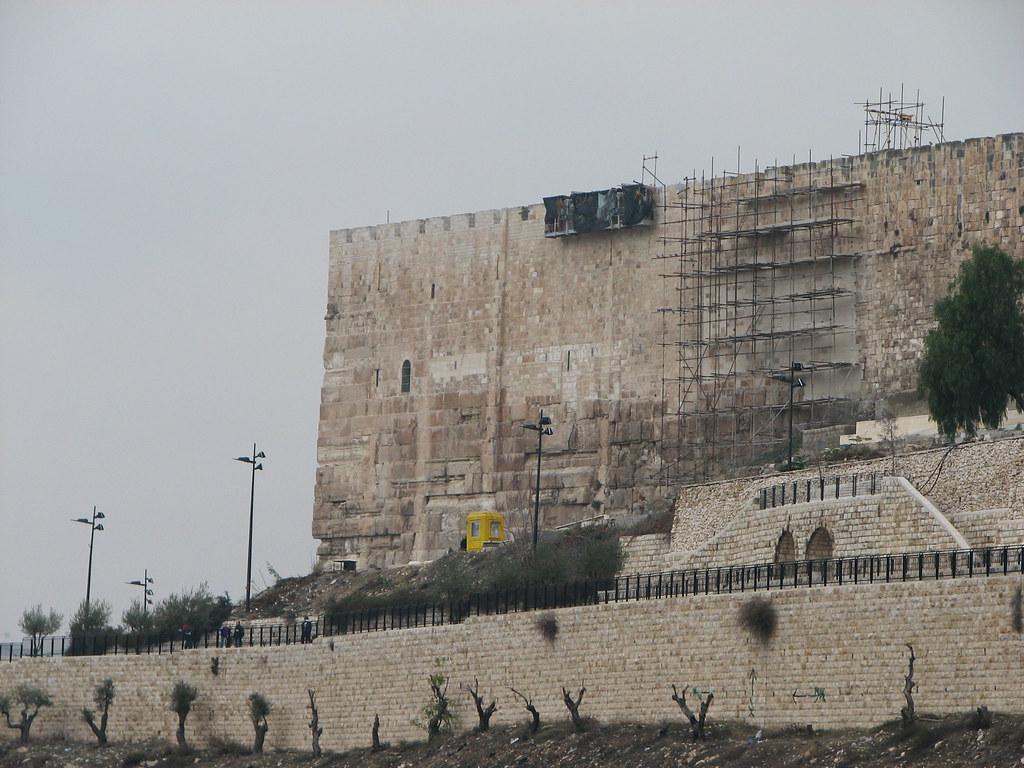 1024x768 Jerusalem Pinnacle of the Temple. This is the southwe