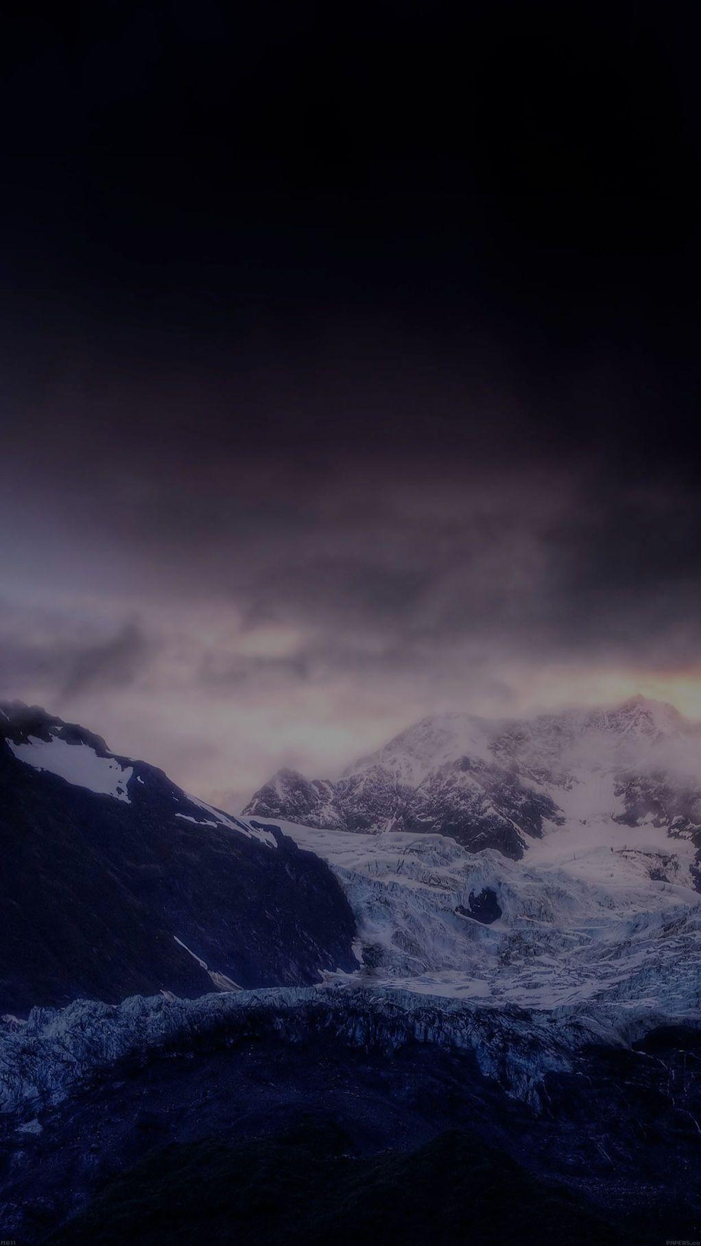 1022x1817 √ iPhone Dark Landscape Wallpaper