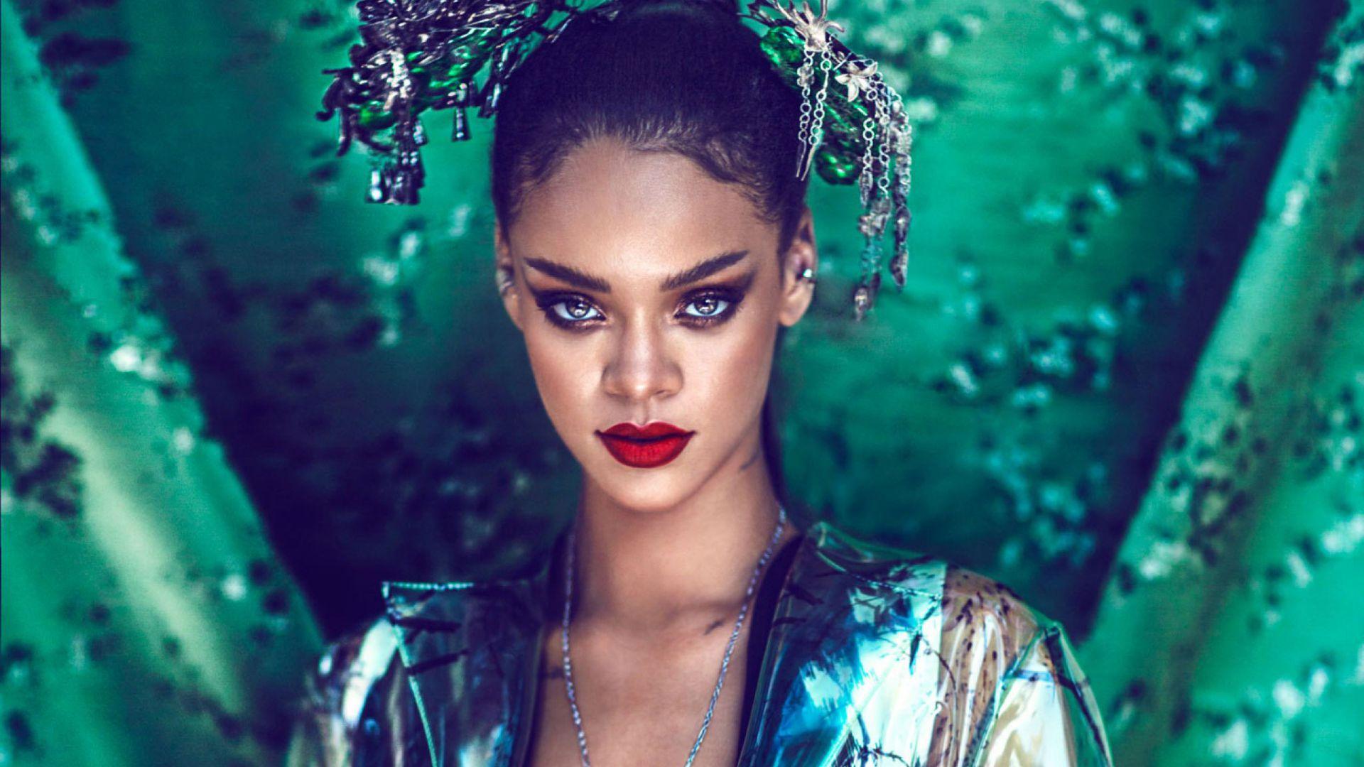 1920x1080 Wallpaper Rihanna, Top music artist and bands, singer, actress, Music