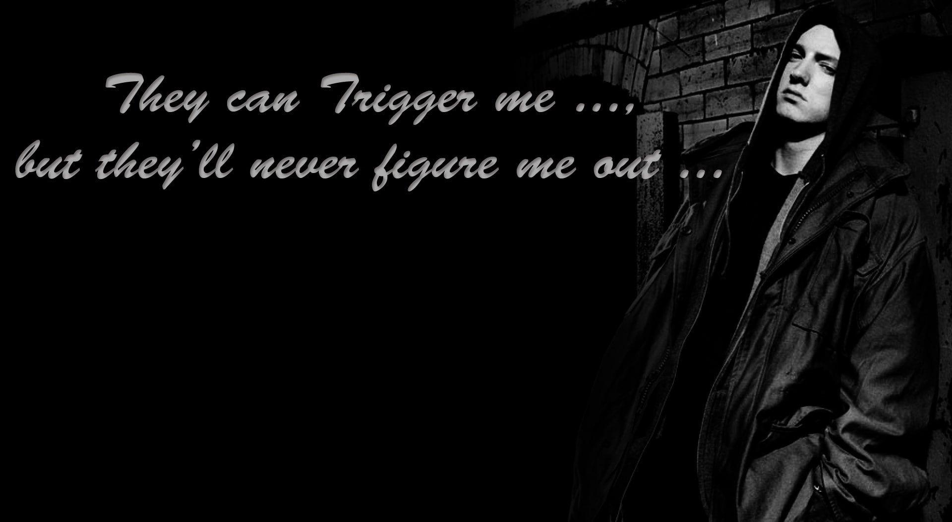 1920x1053 Eminem HD Wallpaper, Eminem artist #Music #Dark #Black #eminem P # wallpaper #hdwallpaper #desktop. Eminem quotes, Eminem wallpaper, Eminem