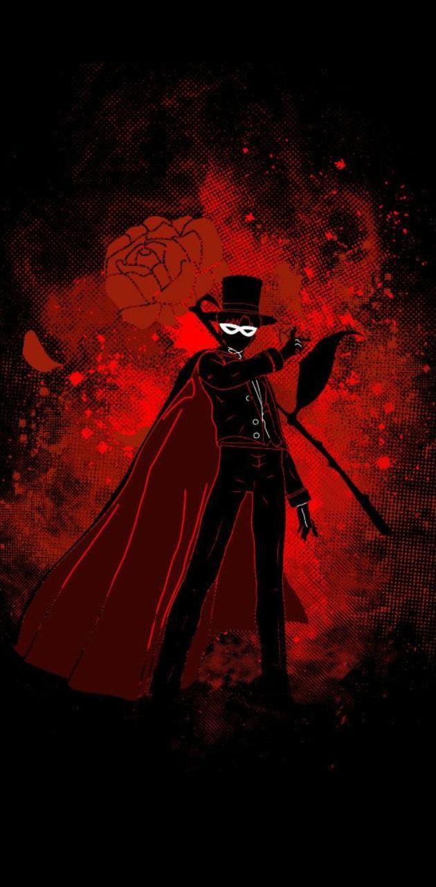 630x1280 Tuxedo Mask wallpaper