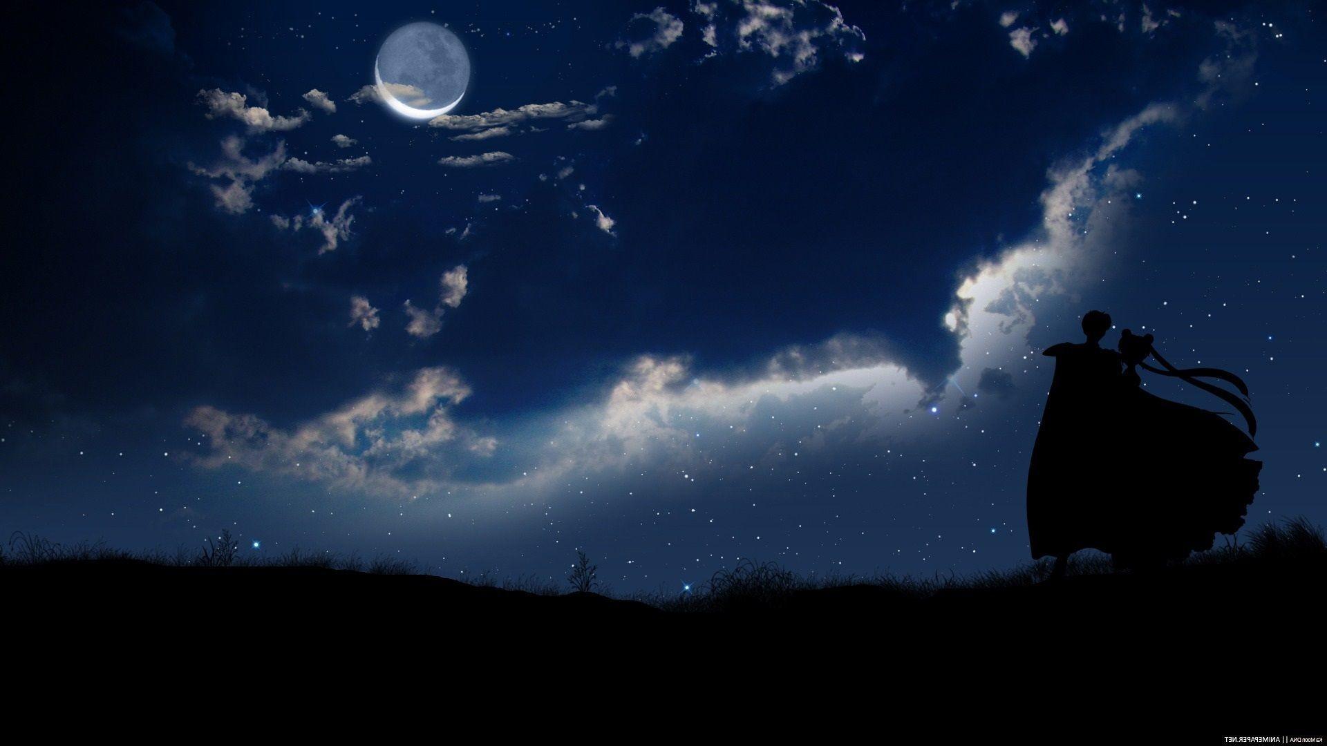 1920x1080 4K wallpaper: Wallpaper Sailor Moon Y Tuxedo Mask