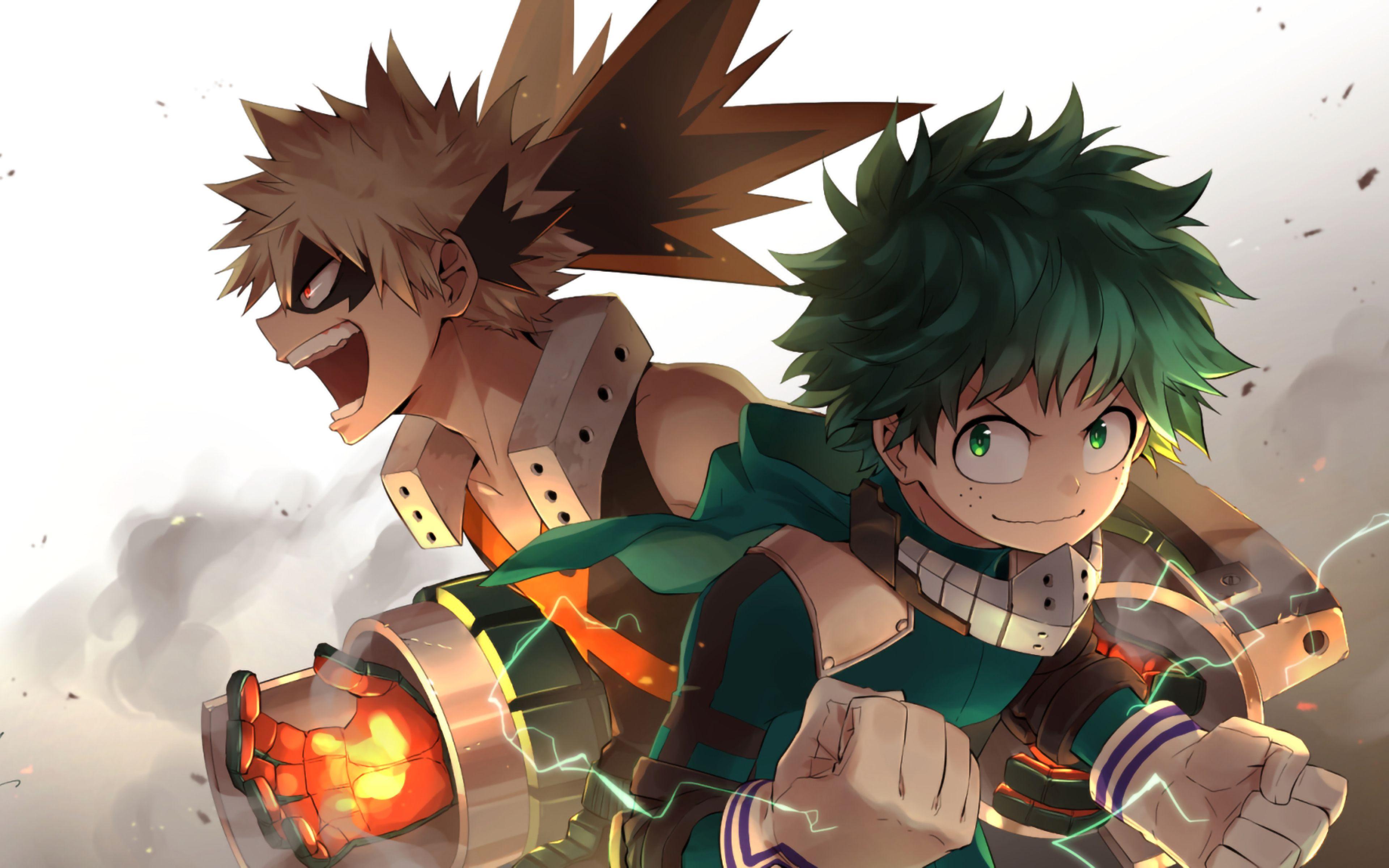3840x2400 Deku X Bakugou MHA Wallpaper
