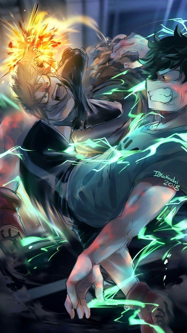 736x1308 Deku Wallpaper My Hero Academia Bakugo
