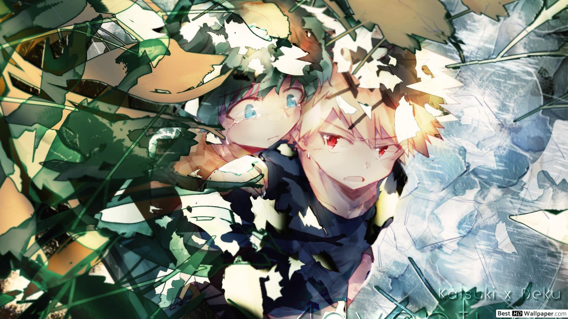 1920x1080 Deku X Kacchan HD wallpaper download